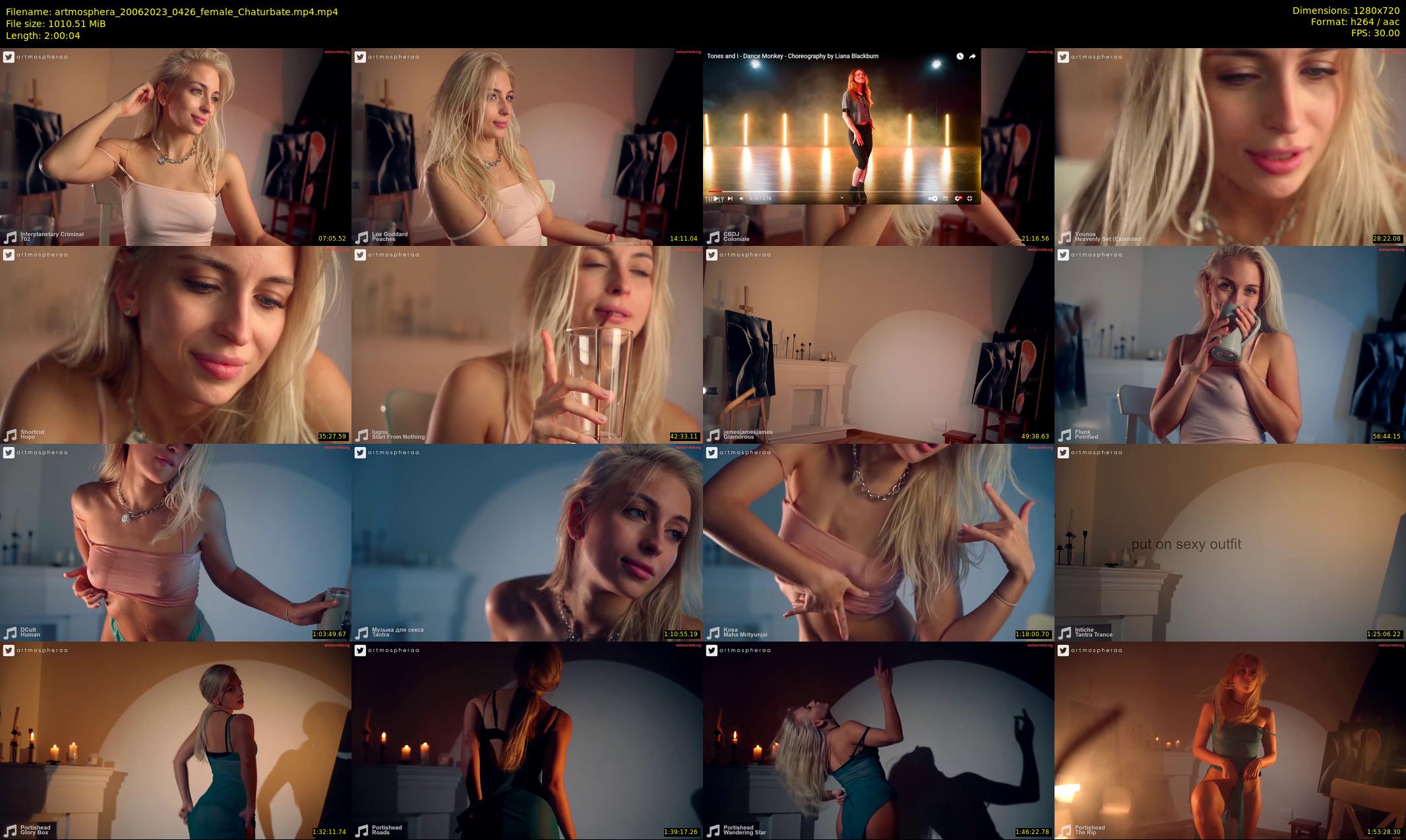artmosphera — 121 minute Chaturbate female cam show recording, 720p, Jun 20, 2023