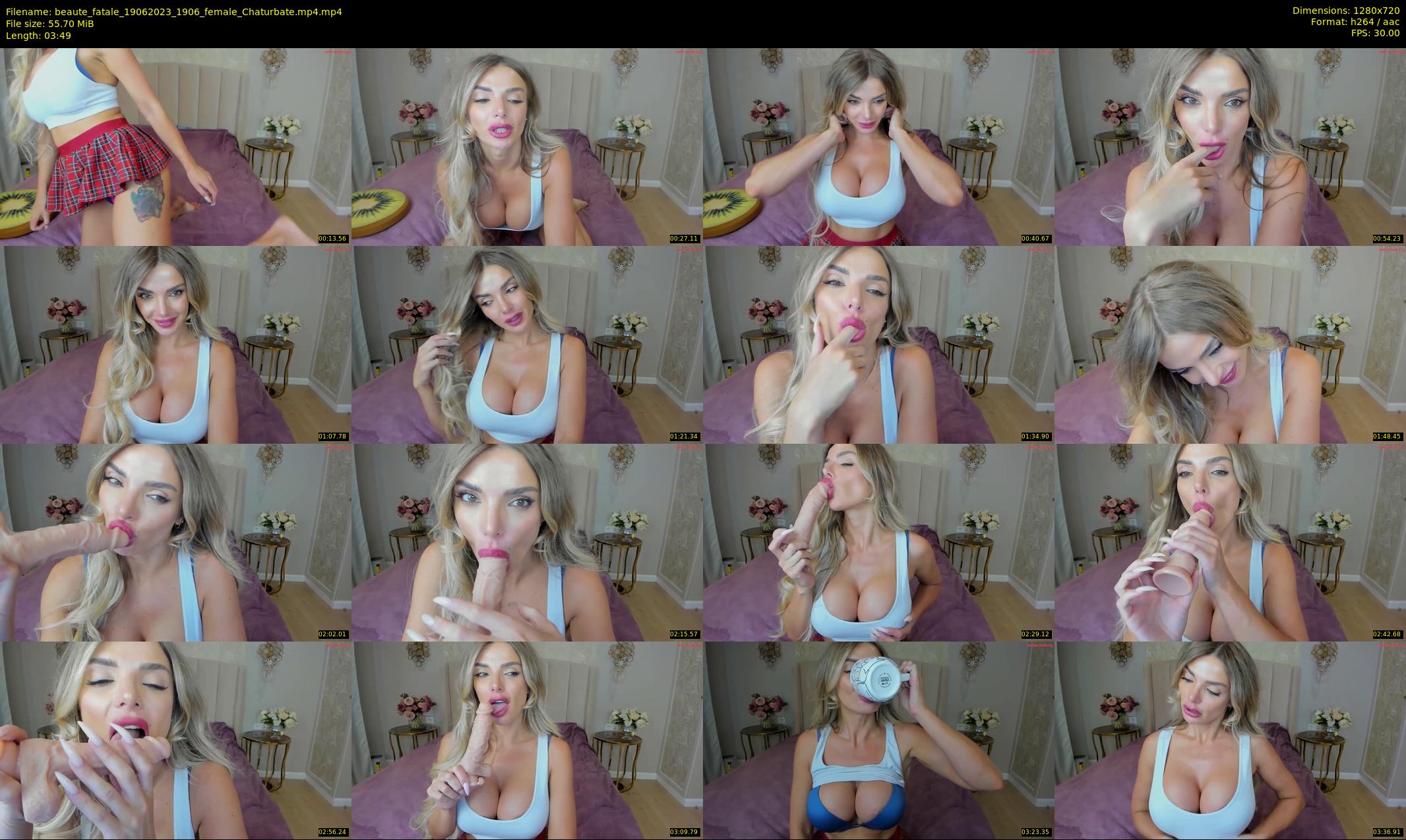 beaute_fatale — 4 minute Chaturbate female cam show recording, 720p, Jun 19, 2023