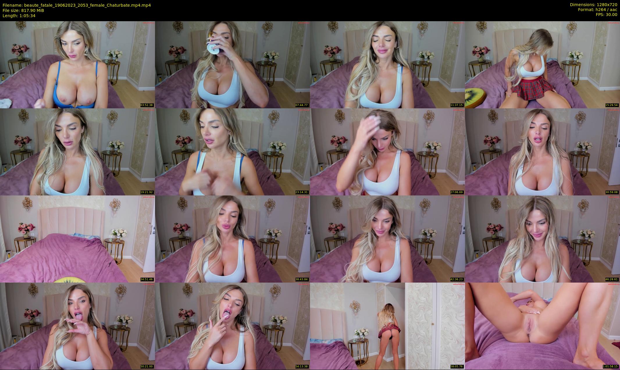 beaute_fatale — 66 minute Chaturbate female cam show recording, 720p, Jun 19, 2023