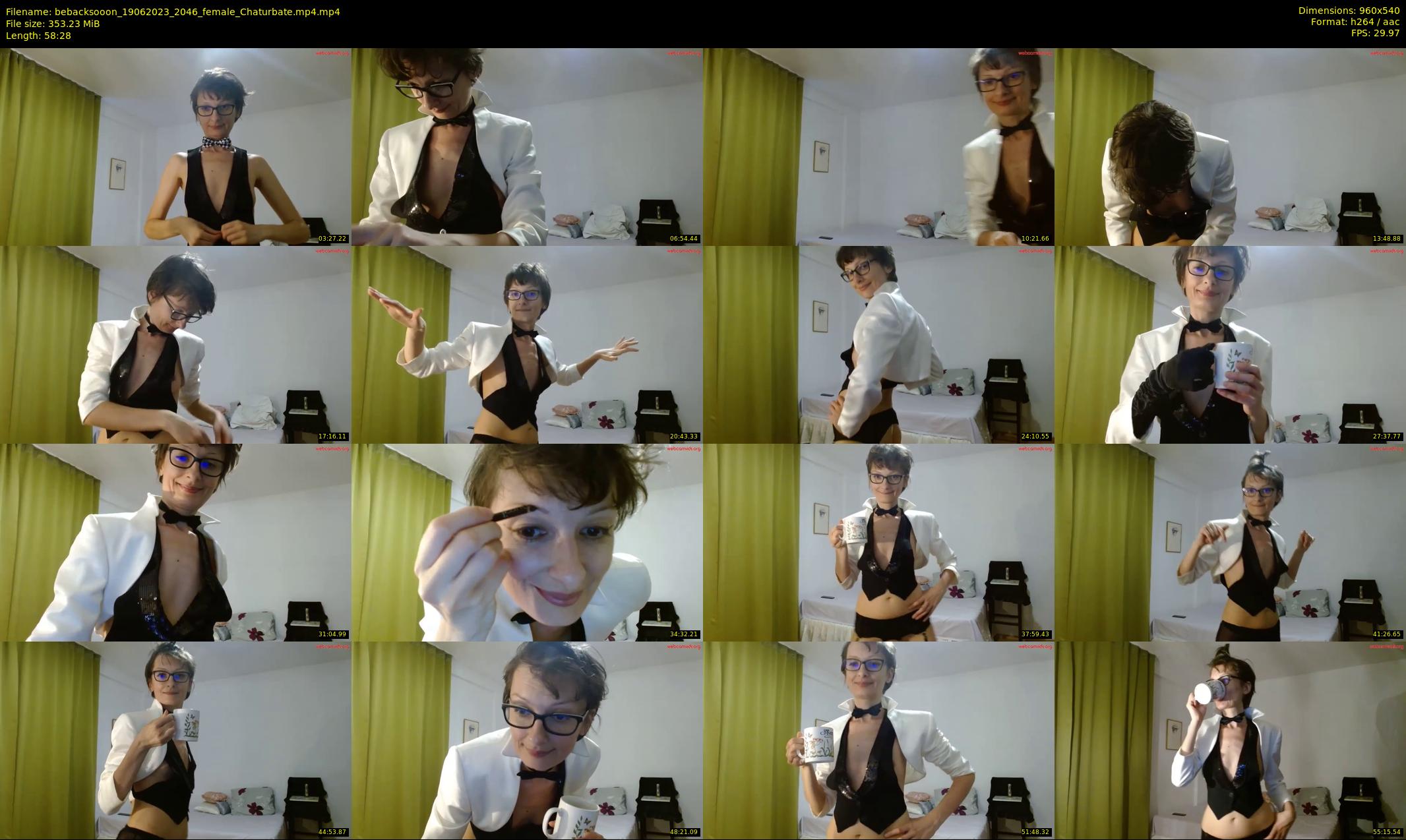 bebacksooon — 59 minute Chaturbate female cam show recording, 480p, Jun 19, 2023