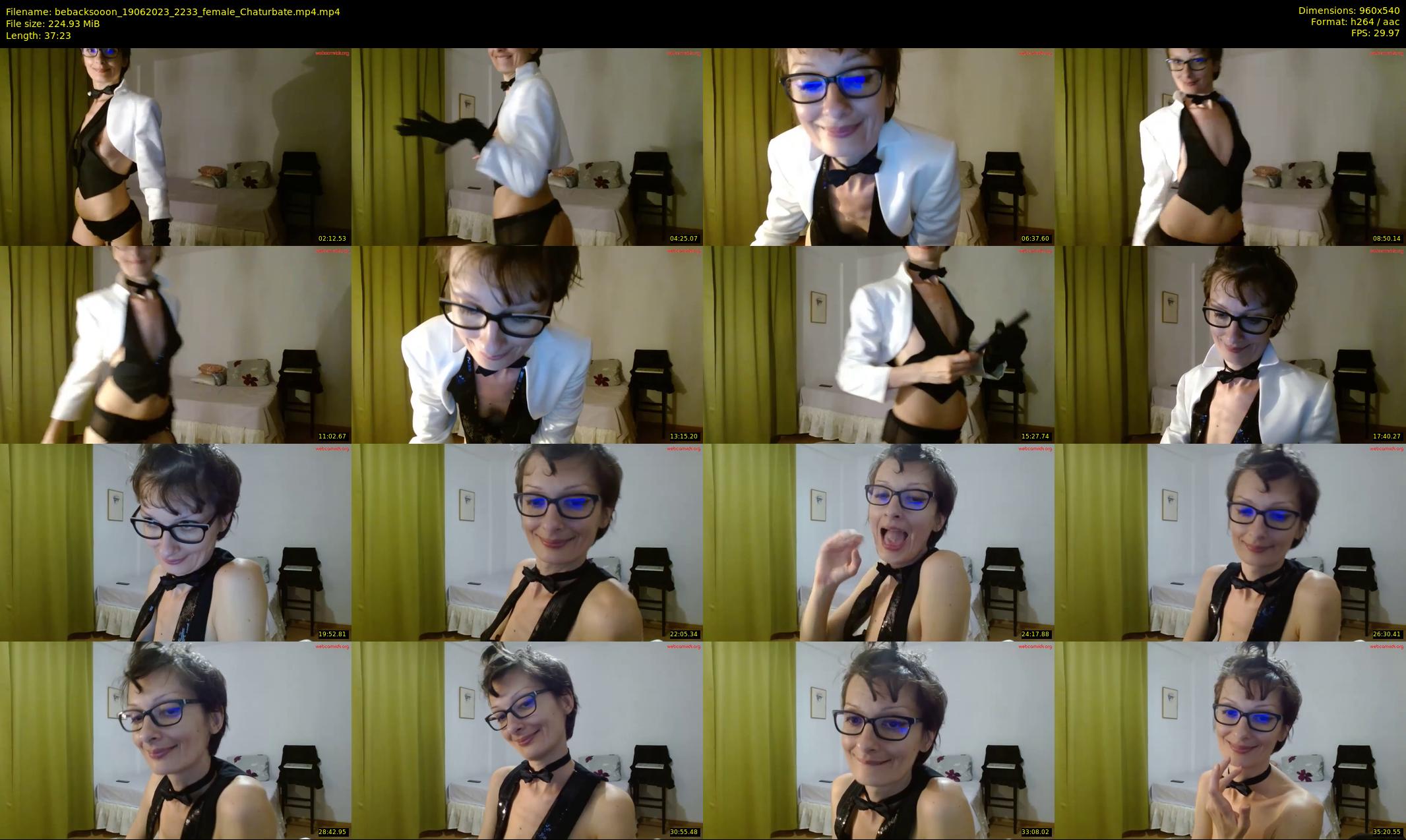 bebacksooon — 38 minute Chaturbate female cam show recording, 480p, Jun 19, 2023
