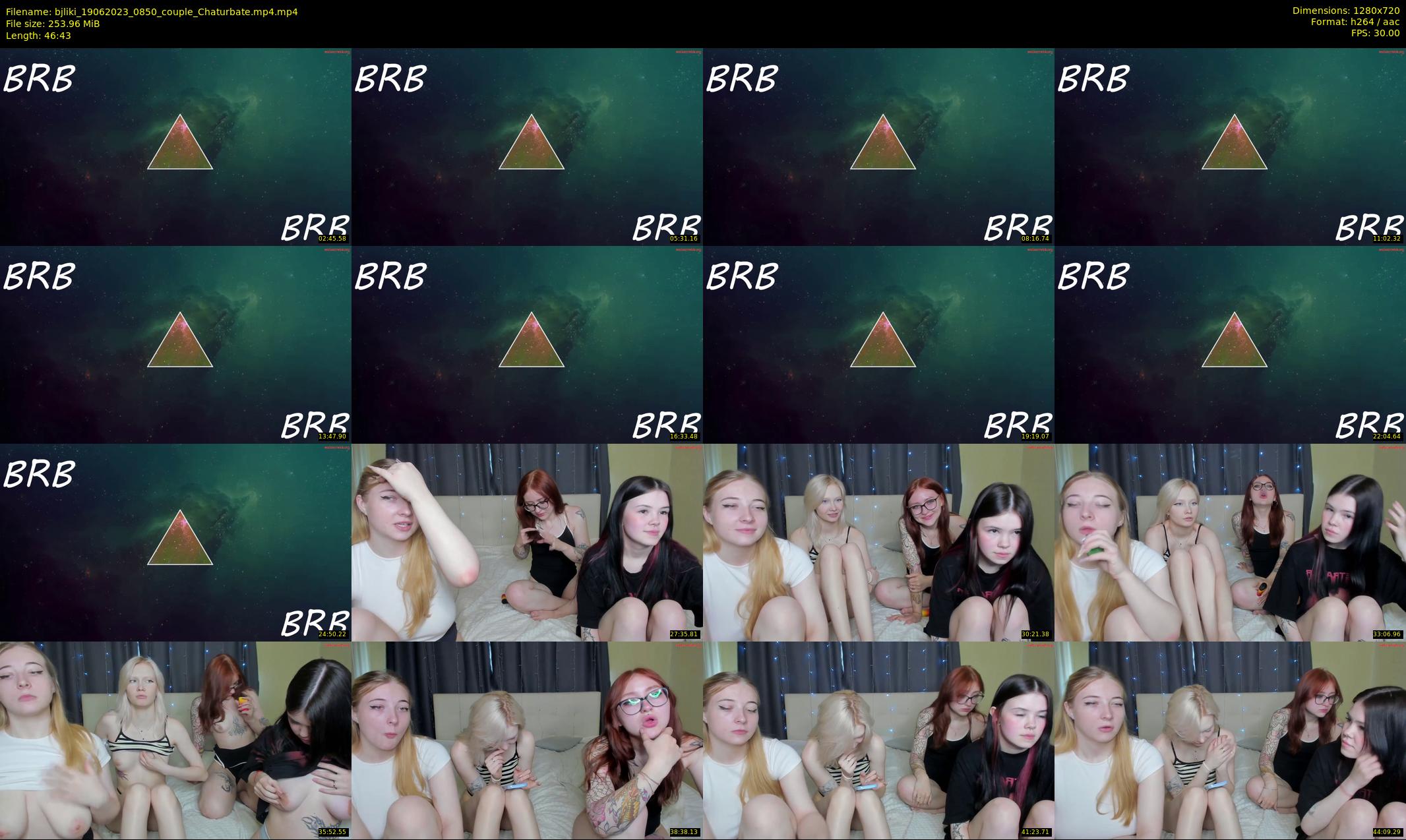 bjliki — 47 minute Chaturbate couple cam show recording, 720p, Jun 19, 2023