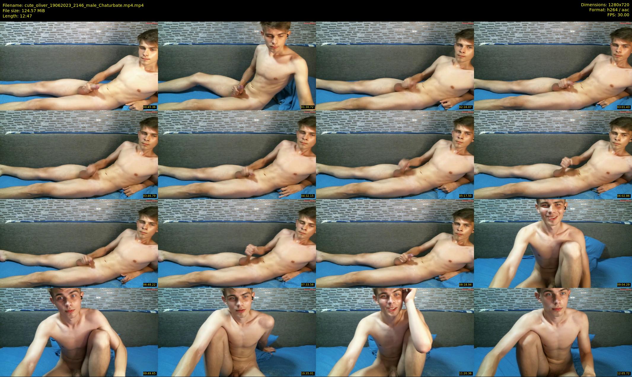 cute_oliver — 13 minute Chaturbate male cam show recording, 720p, Jun 19, 2023