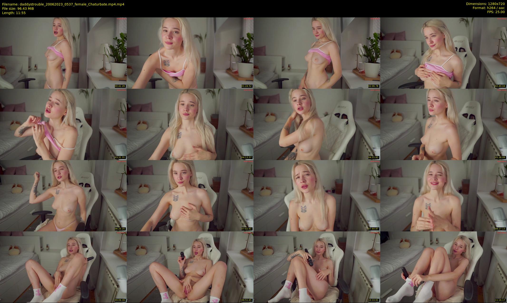 daddystrouble — 12 minute Chaturbate female cam show recording, 720p, Jun 20, 2023