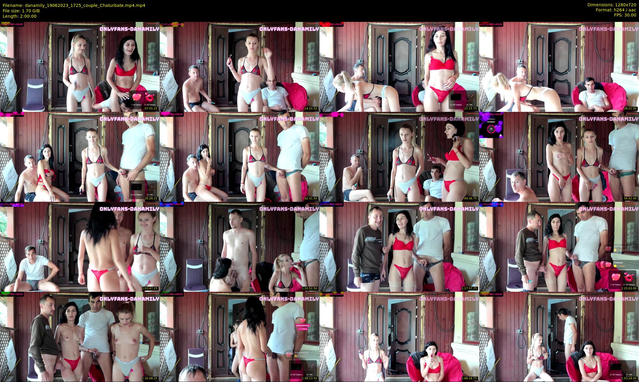 danamily — 120 minute Chaturbate female cam show recording, 720p, Jun 19, 2023