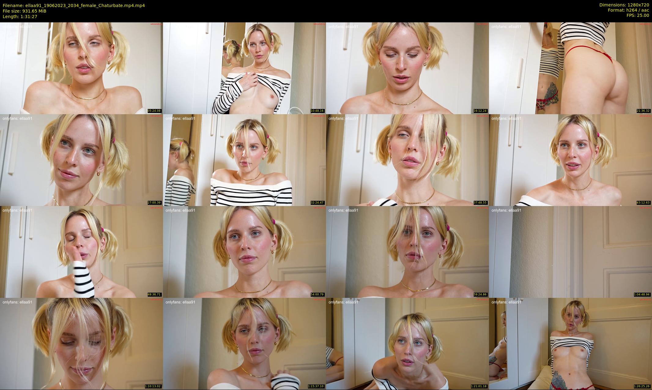 ellaa91 — 92 minute Chaturbate female cam show recording, 720p, Jun 19, 2023