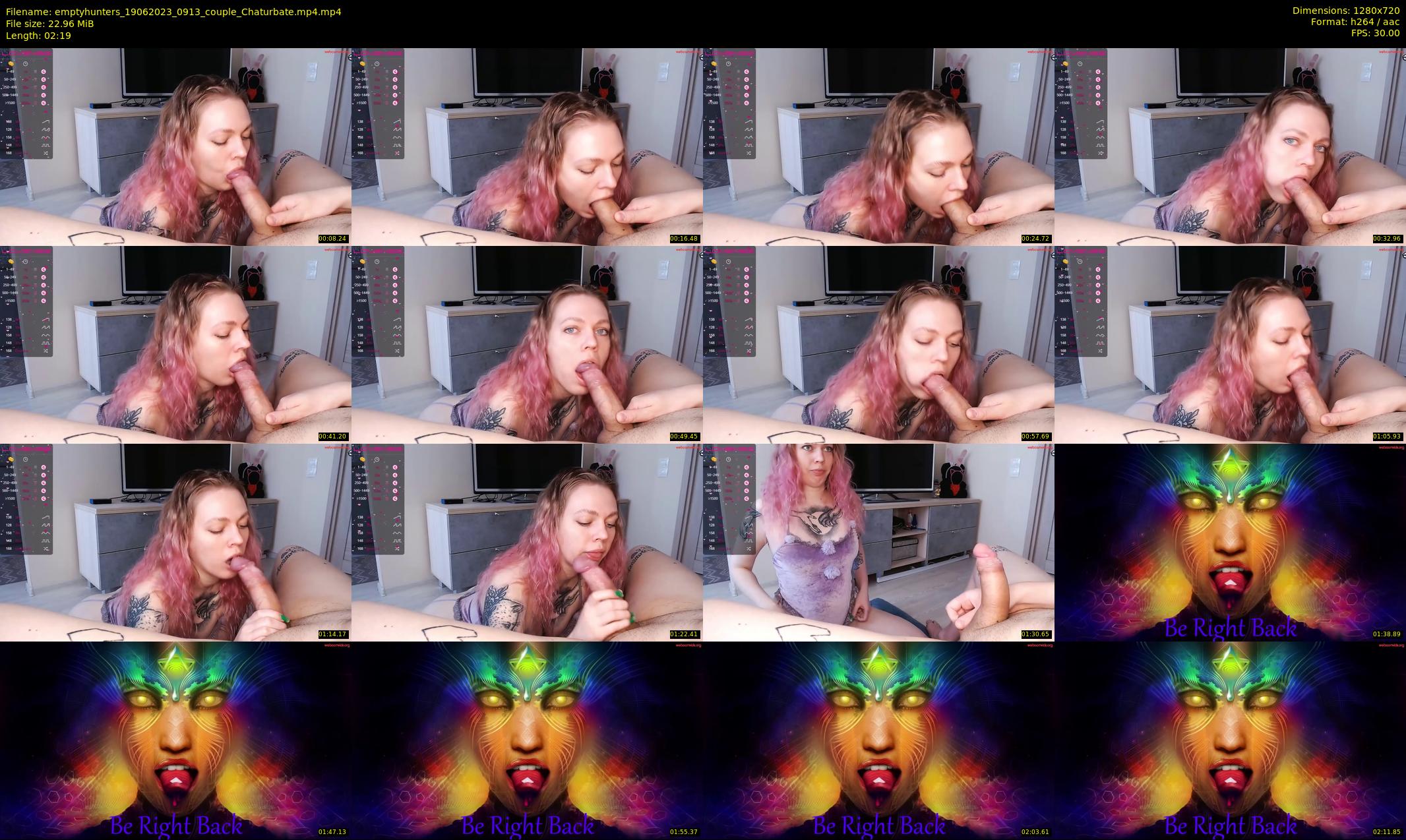 emptyhunters — 3 minute Chaturbate couple cam show recording, 720p, Jun 19, 2023