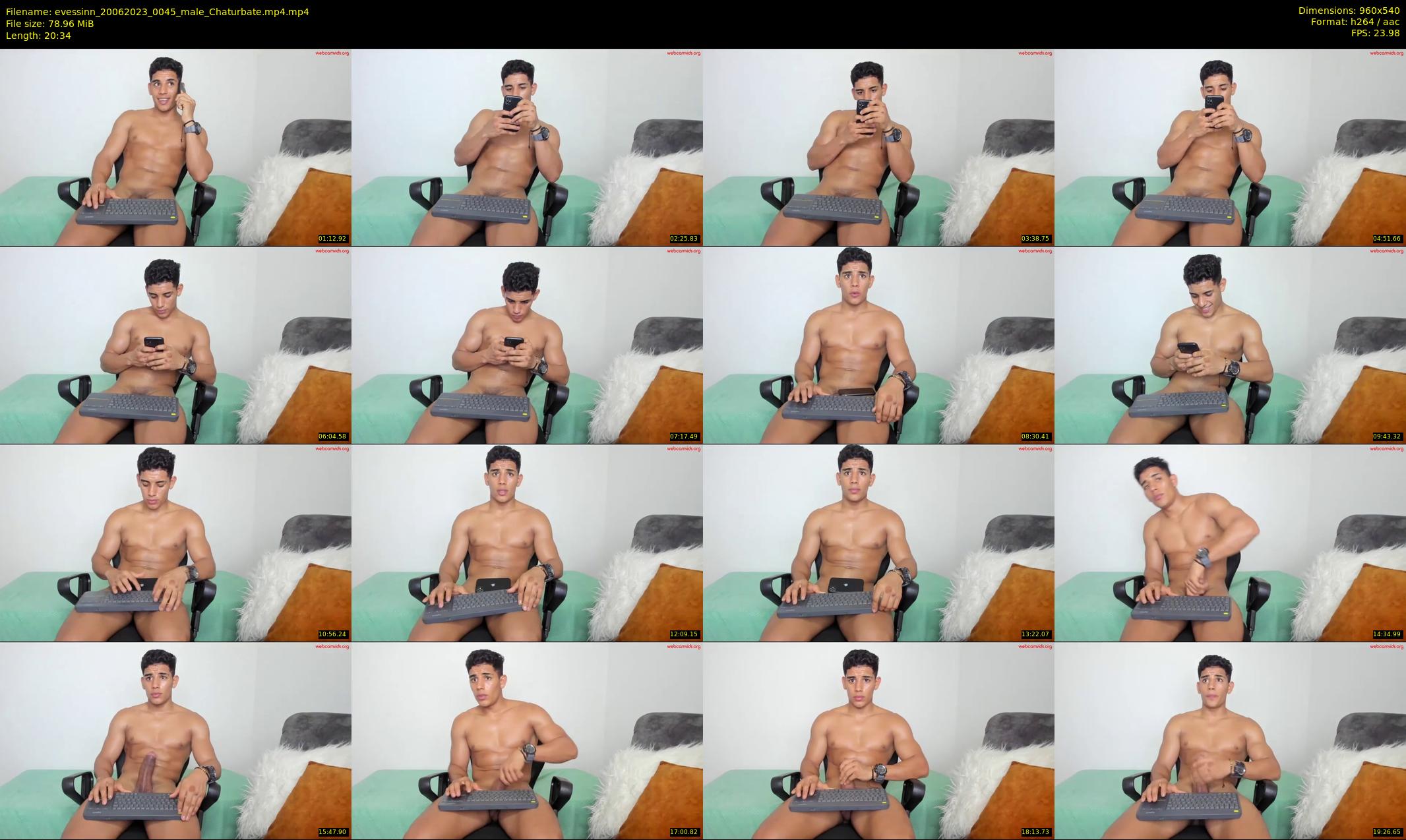 evessinn — 21 minute Chaturbate male cam show recording, 480p, Jun 20, 2023