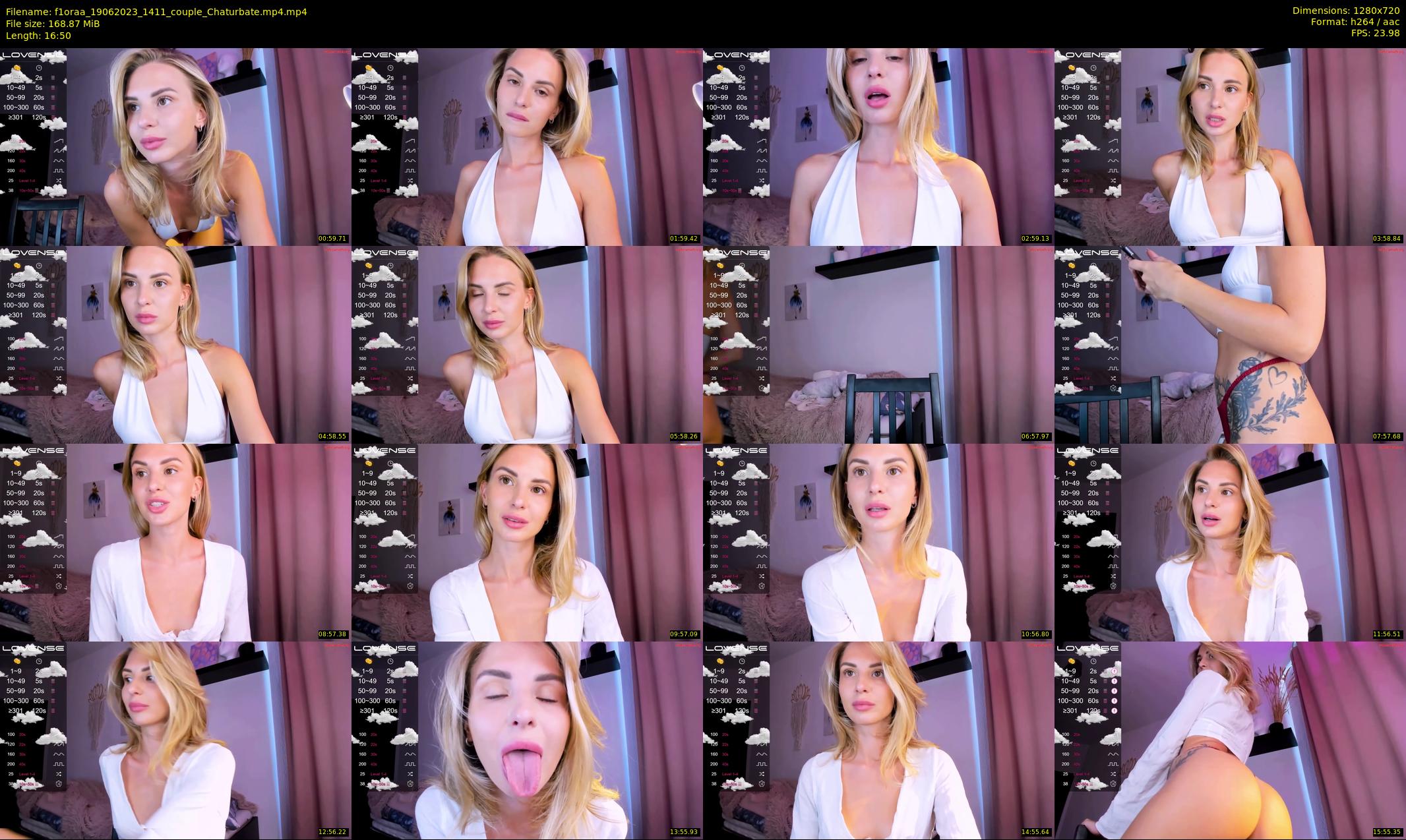 f1oraa — 17 minute Chaturbate female cam show recording, 720p, Jun 19, 2023