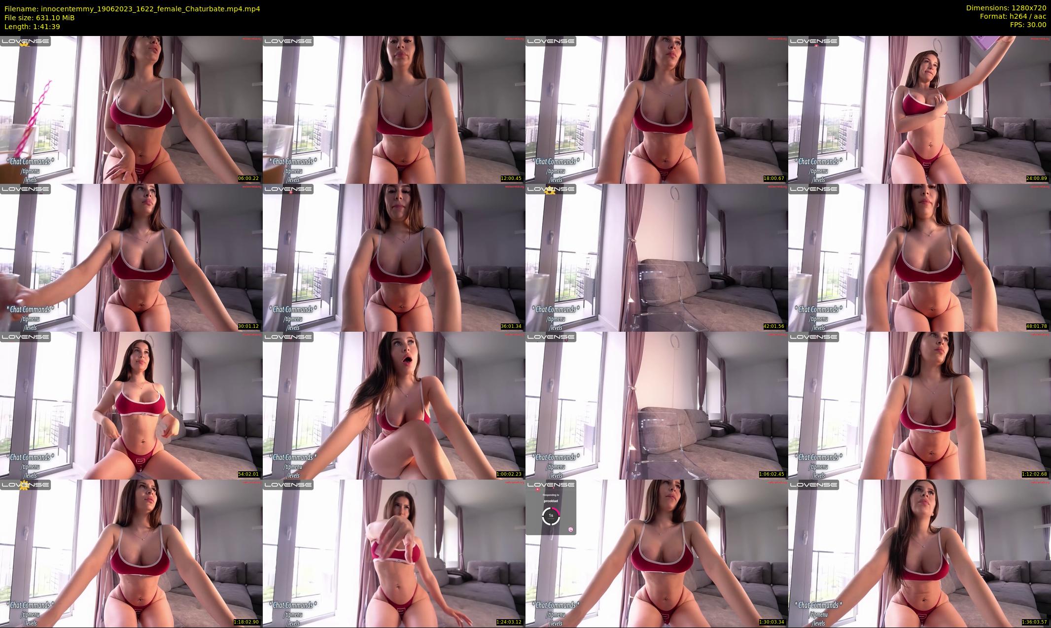 innocentemmy — 102 minute Chaturbate female cam show recording, 720p, Jun 19, 2023