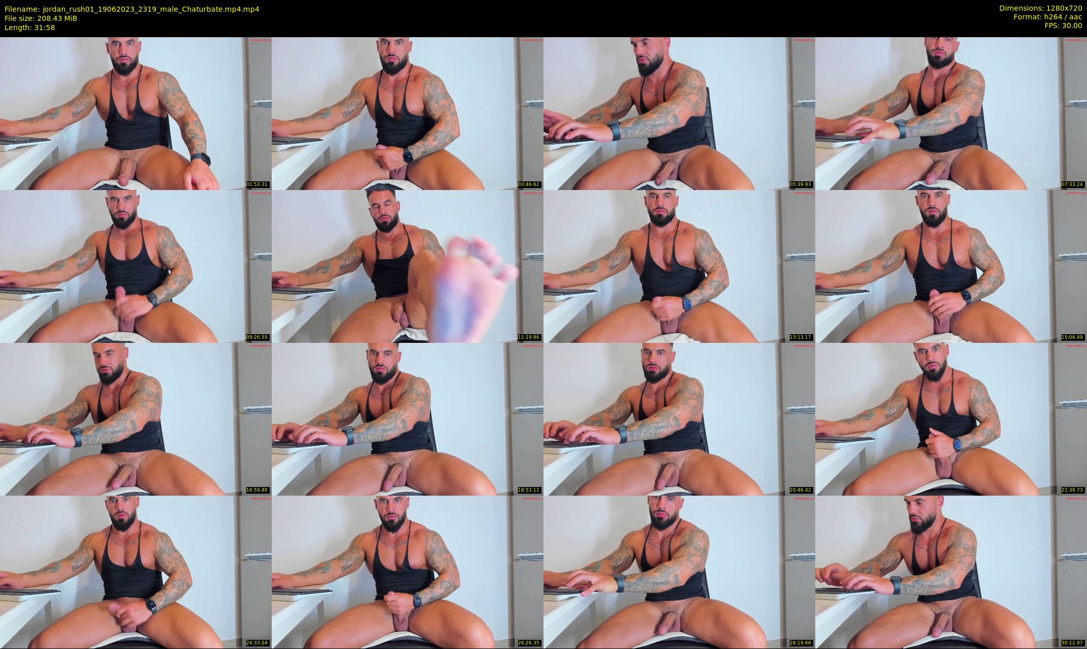 jordan_rush01 — 32 minute Chaturbate male cam show recording, 720p, Jun 19, 2023