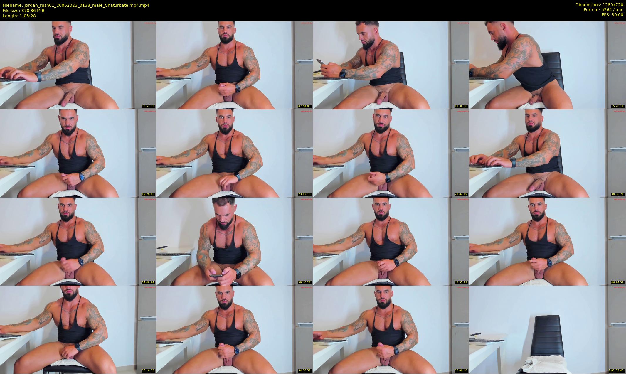 jordan_rush01 — 66 minute Chaturbate male cam show recording, 720p, Jun 20, 2023