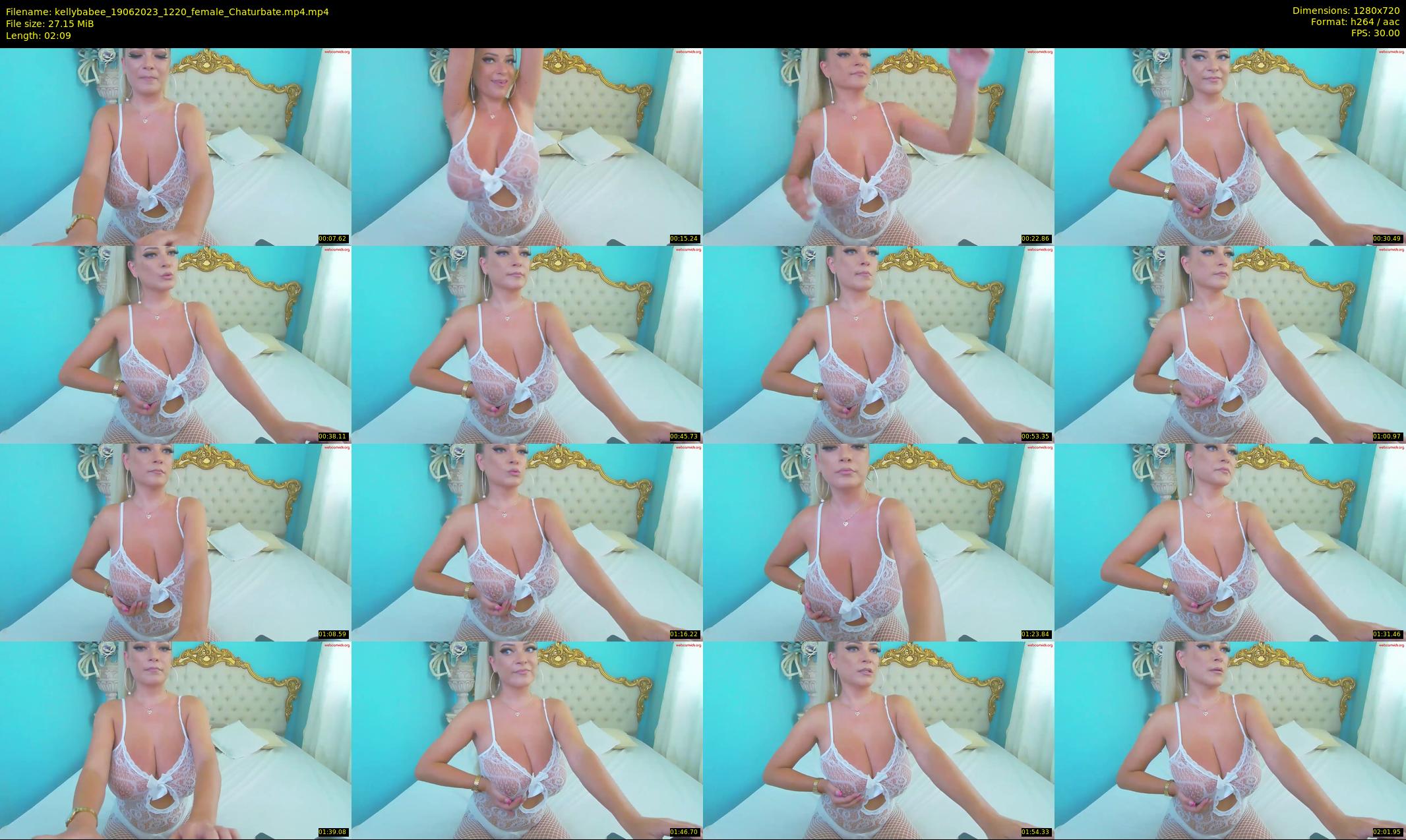 kellybabee — 3 minute Chaturbate female cam show recording, 720p, Jun 19, 2023