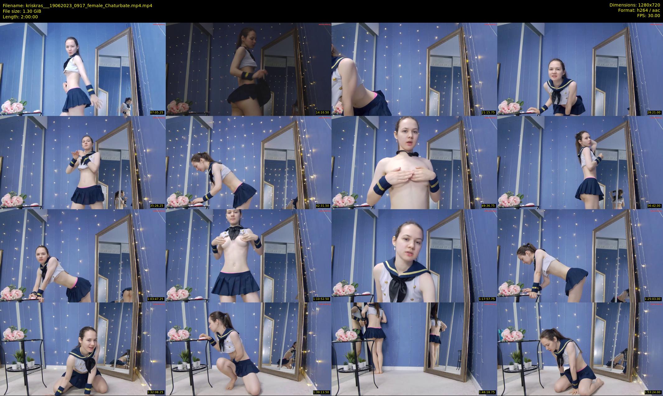 kriskras__ — 120 minute Chaturbate female cam show recording, 720p, Jun 19, 2023