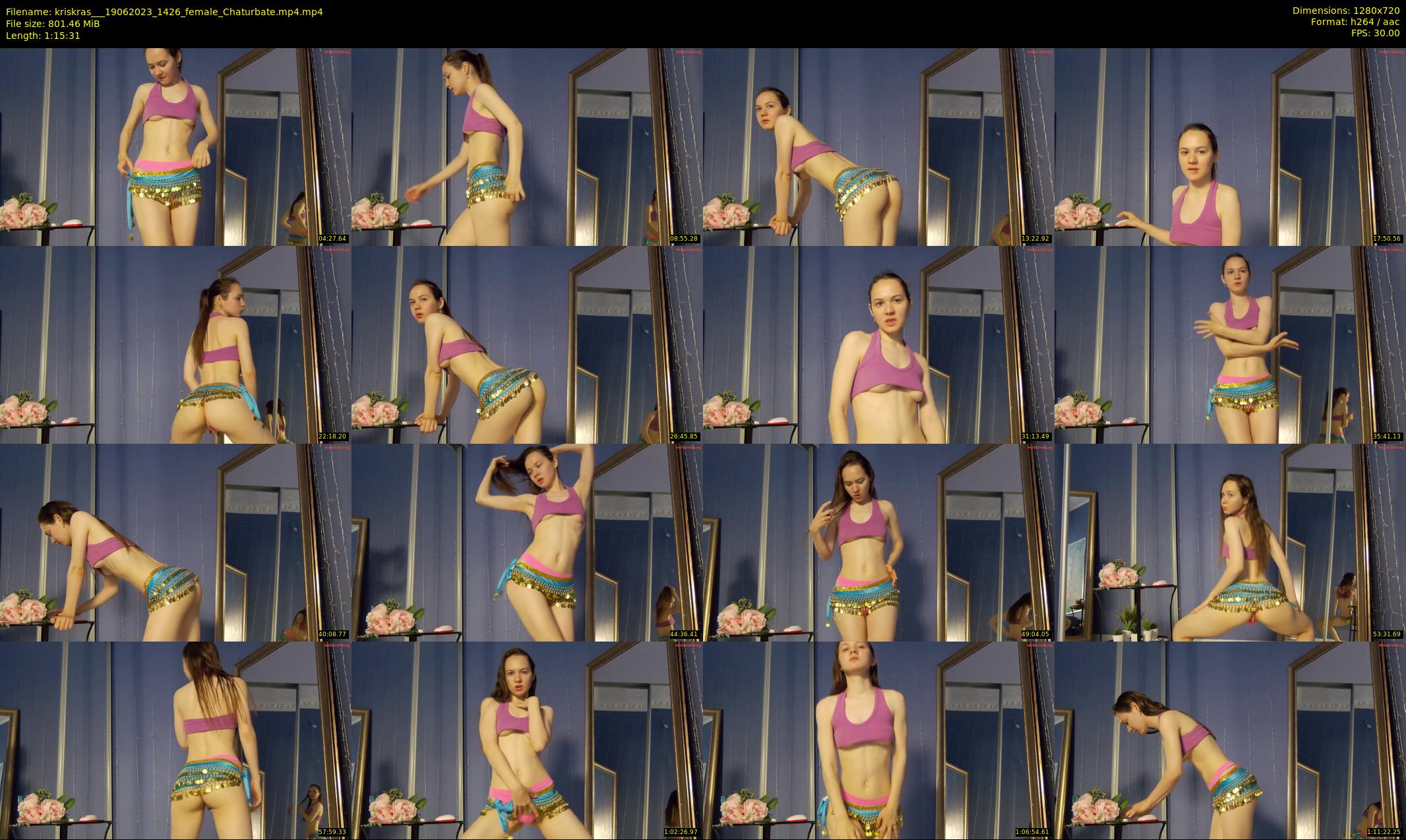 kriskras__ — 76 minute Chaturbate female cam show recording, 720p, Jun 19, 2023