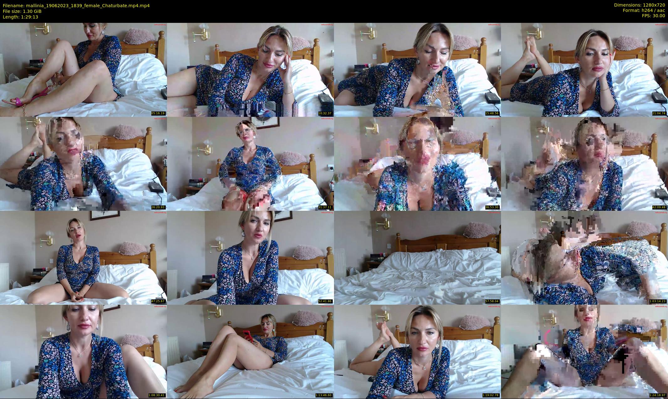 mallinia — 90 minute Chaturbate female cam show recording, 720p, Jun 19, 2023