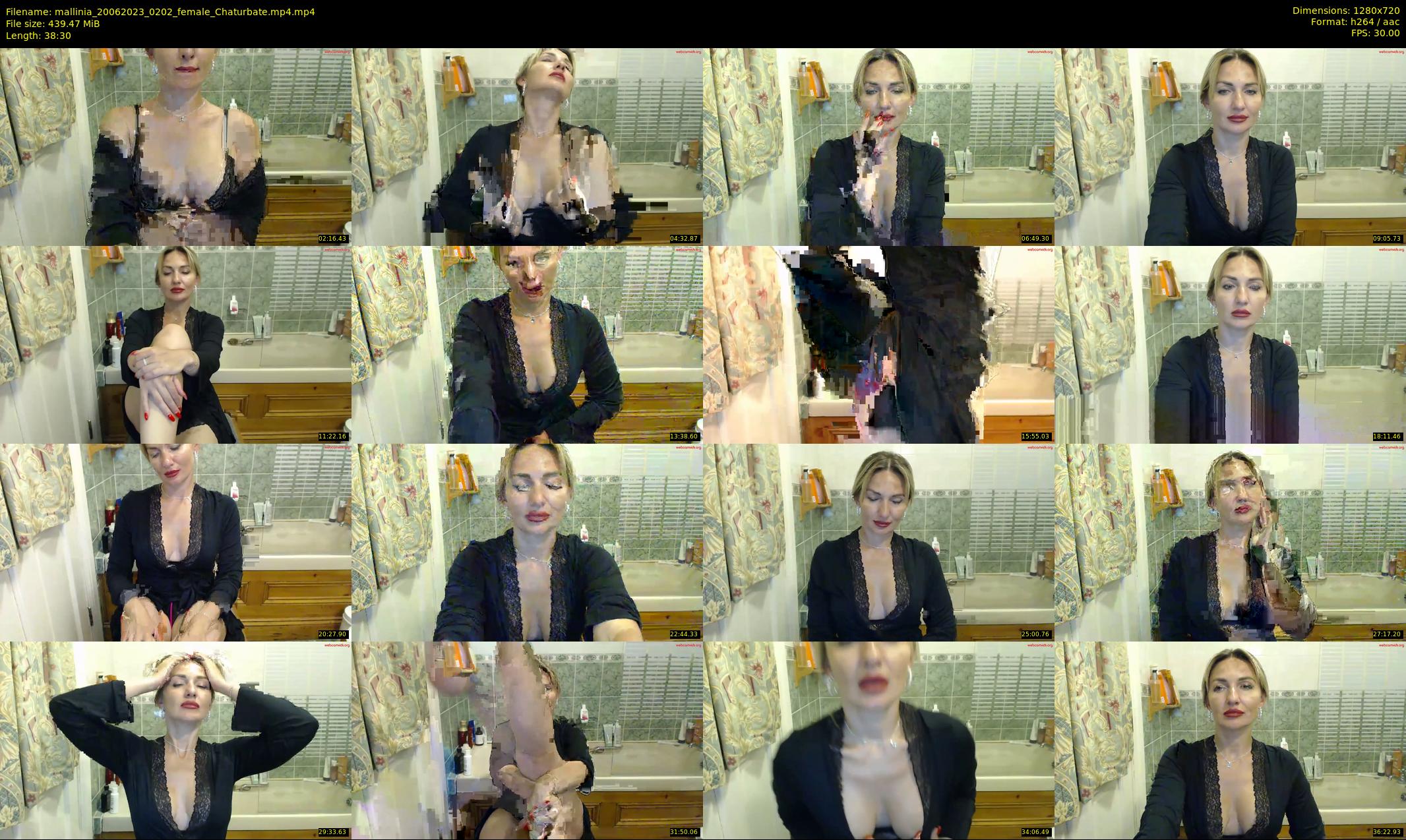 mallinia — 39 minute Chaturbate female cam show recording, 720p, Jun 20, 2023