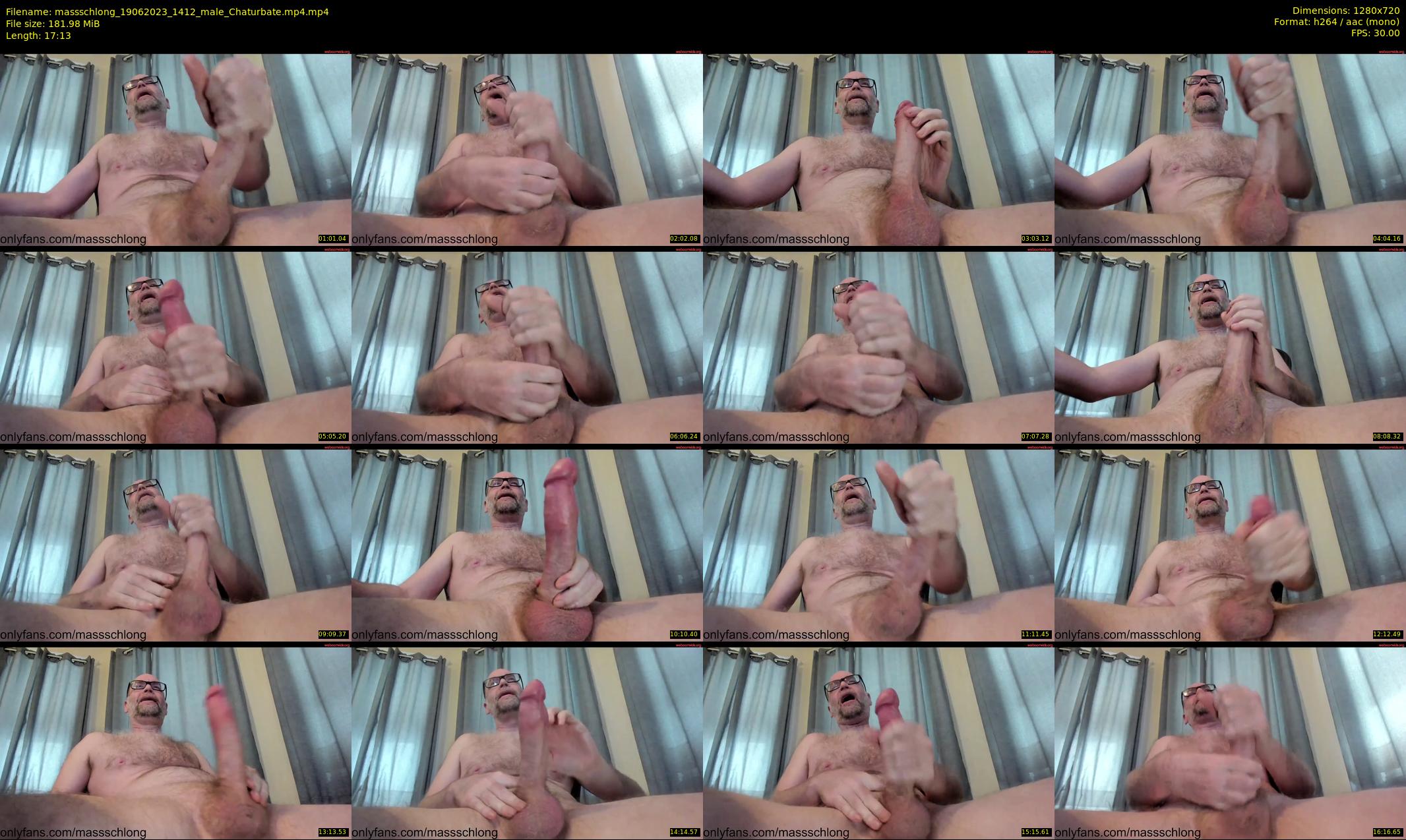 massschlong — 18 minute Chaturbate male cam show recording, 720p, Jun 19, 2023