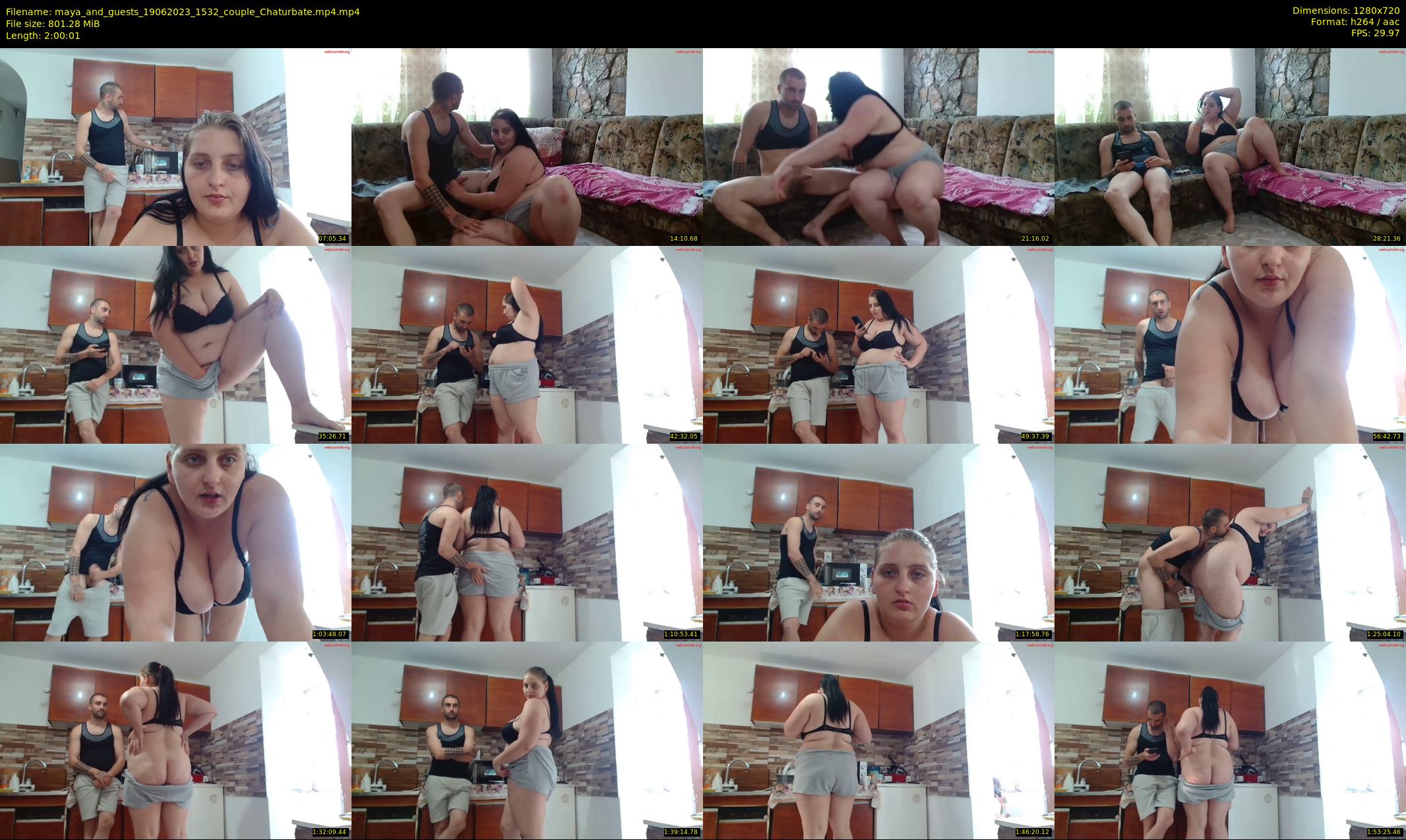 maya_and_guests — 121 minute Chaturbate couple cam show recording, 720p, Jun 19, 2023