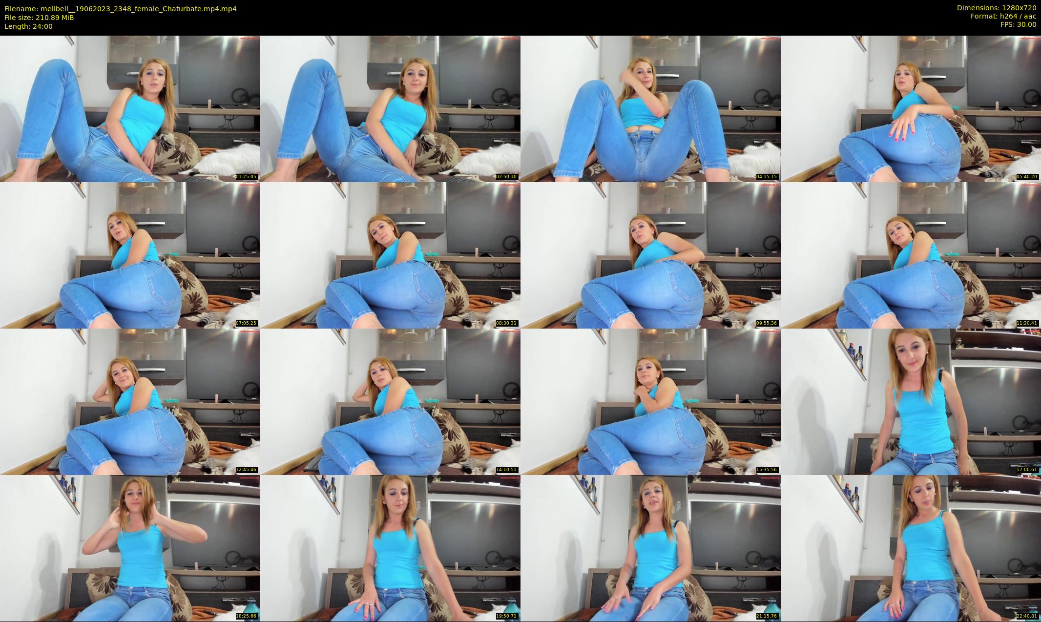 mellbell_ — 24 minute Chaturbate female cam show recording, 720p, Jun 19, 2023