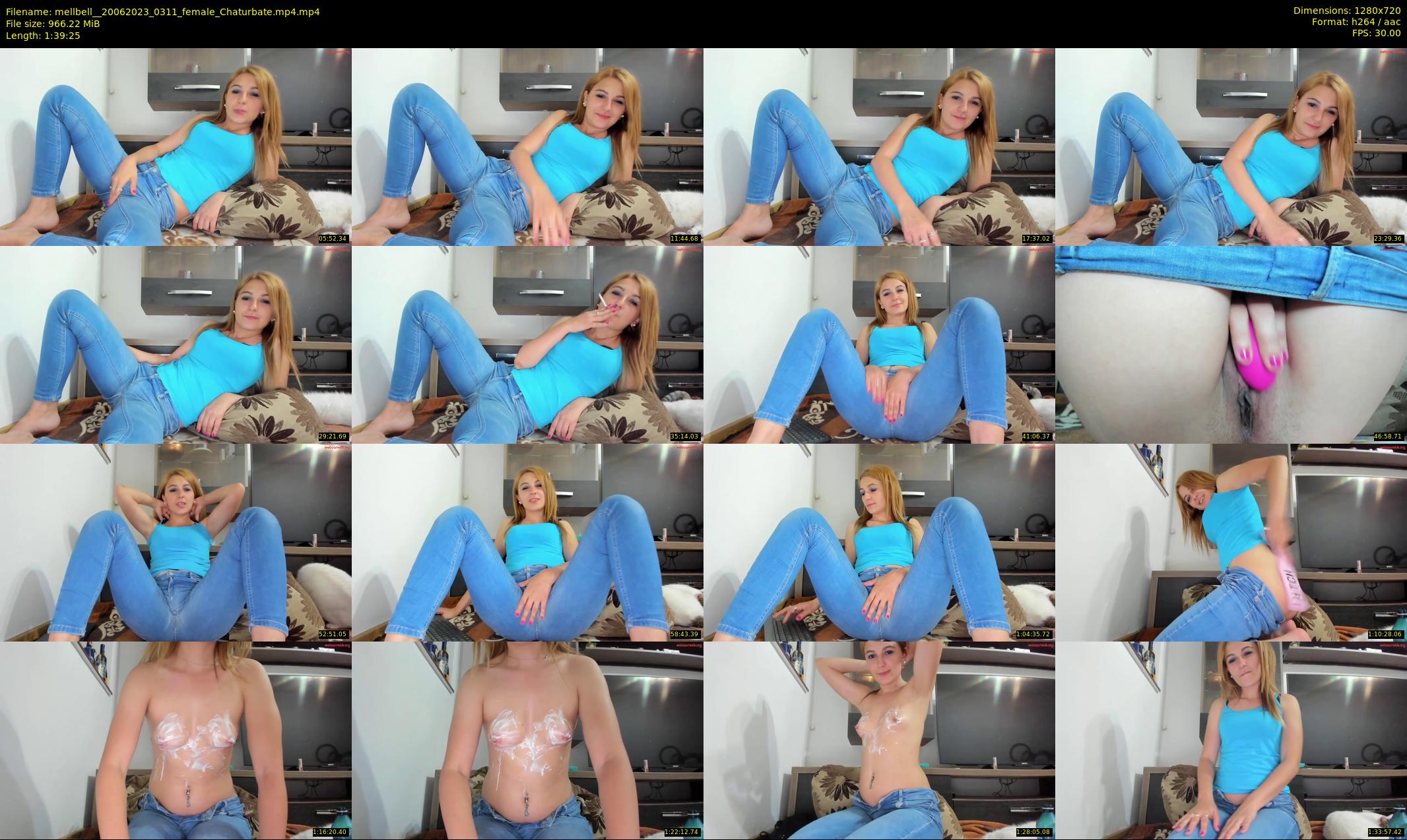 mellbell_ — 100 minute Chaturbate female cam show recording, 720p, Jun 20, 2023
