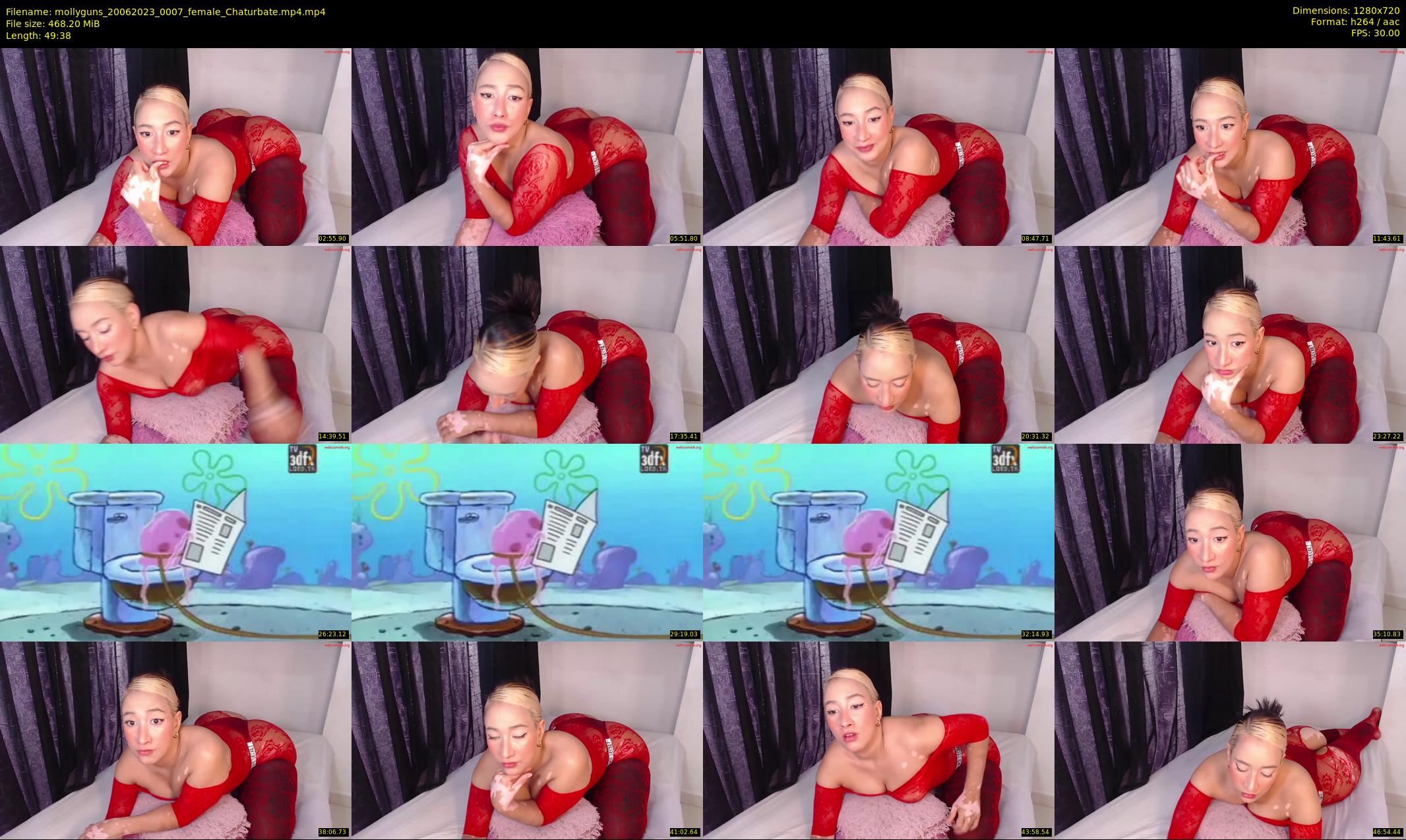 mollyguns — 50 minute Chaturbate female cam show recording, 720p, Jun 20, 2023
