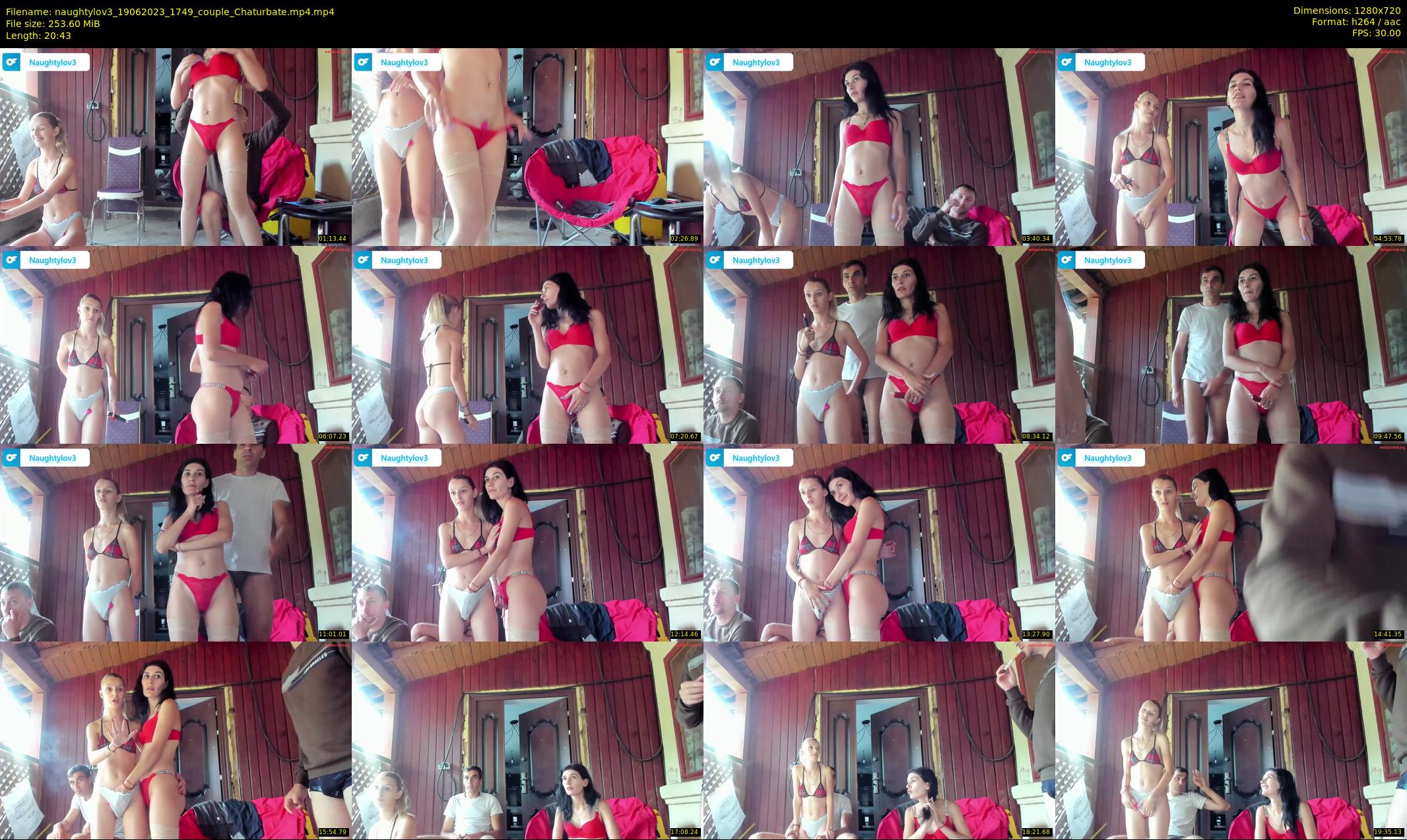 naughtylov3 — 21 minute Chaturbate couple cam show recording, 720p, Jun 19, 2023