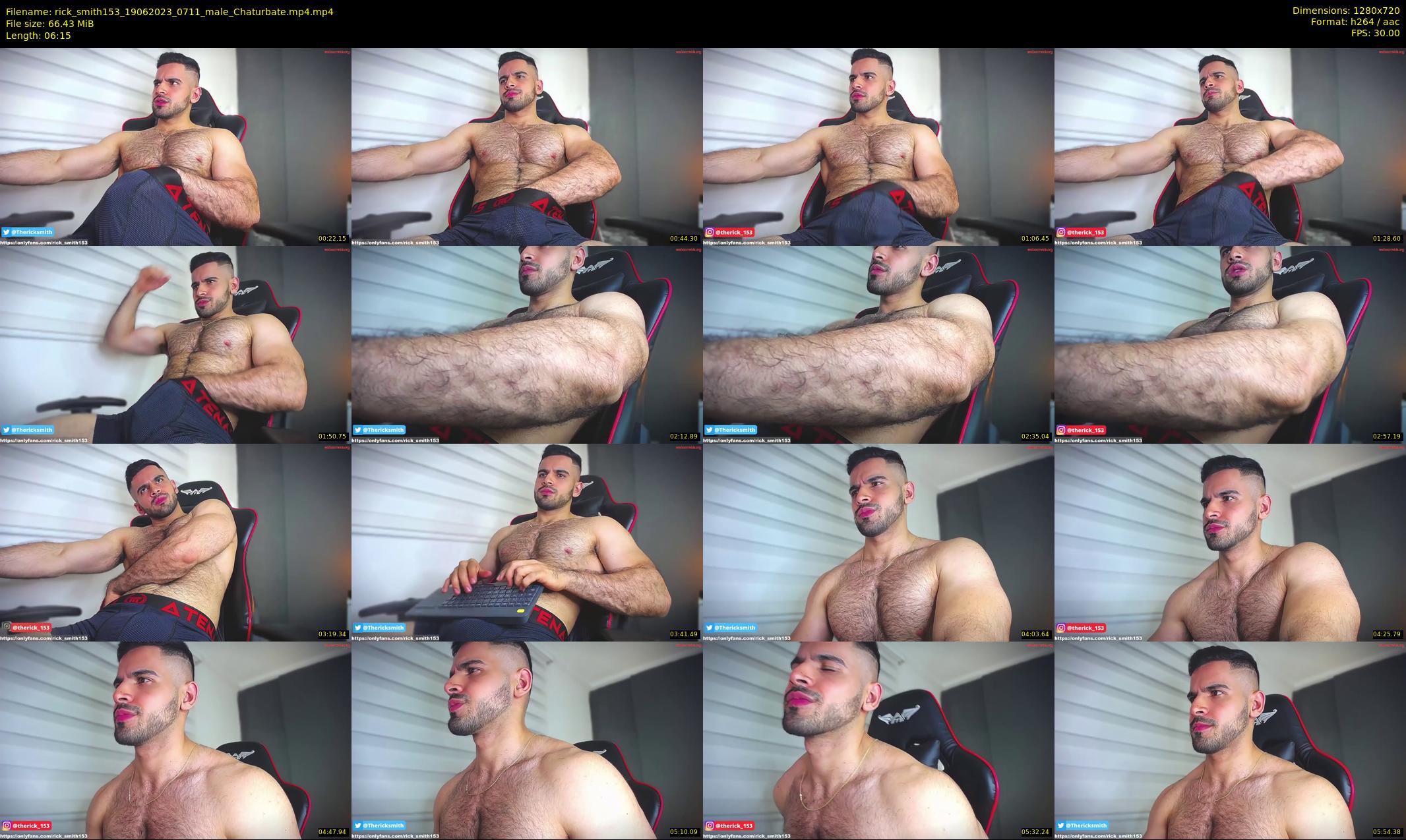 rick_smith153 — 7 minute Chaturbate male cam show recording, 720p, Jun 19, 2023