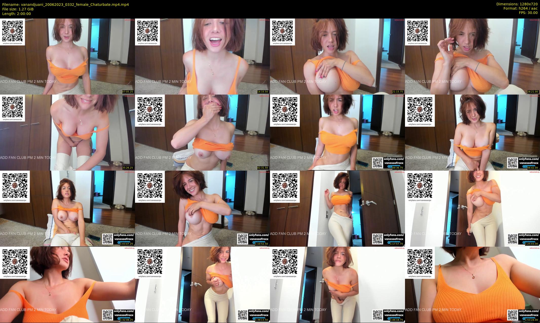 vanandjuani — 120 minute Chaturbate female cam show recording, 720p, Jun 20, 2023