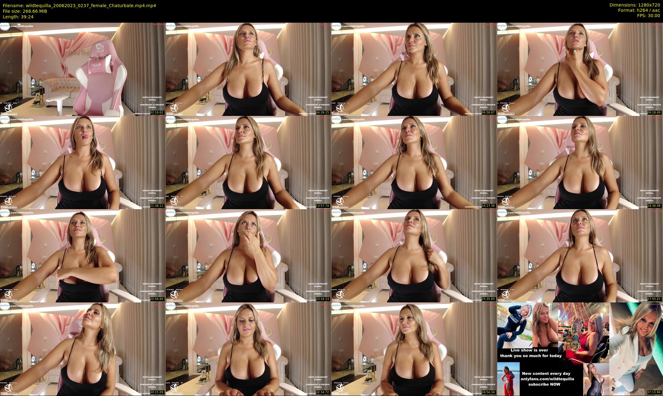 wildtequilla — 40 minute Chaturbate couple cam show recording, 720p, Jun 20, 2023