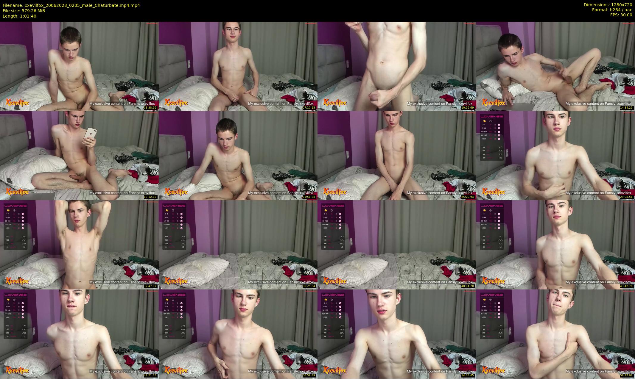 xxevilfox — 62 minute Chaturbate male cam show recording, 720p, Jun 20, 2023