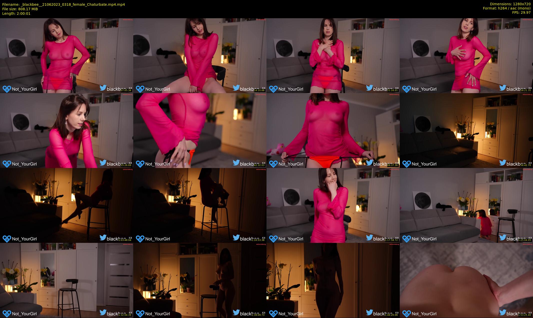_blackbee_ — 121 minute Chaturbate female cam show recording, 720p, Jun 21, 2023