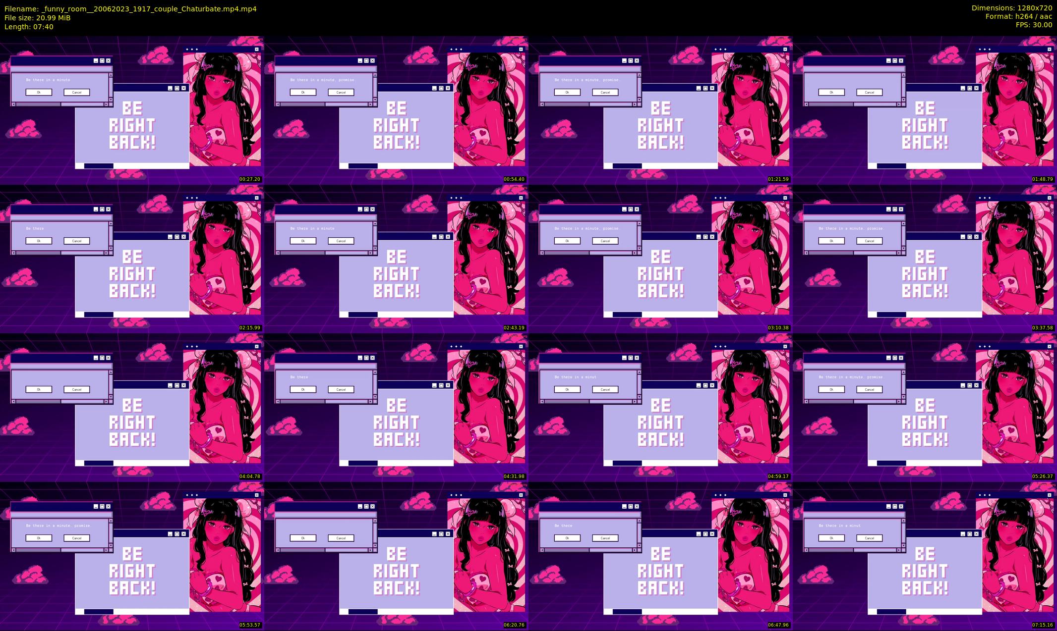 _funny_room_ — 8 minute Chaturbate couple cam show recording, 720p, Jun 20, 2023