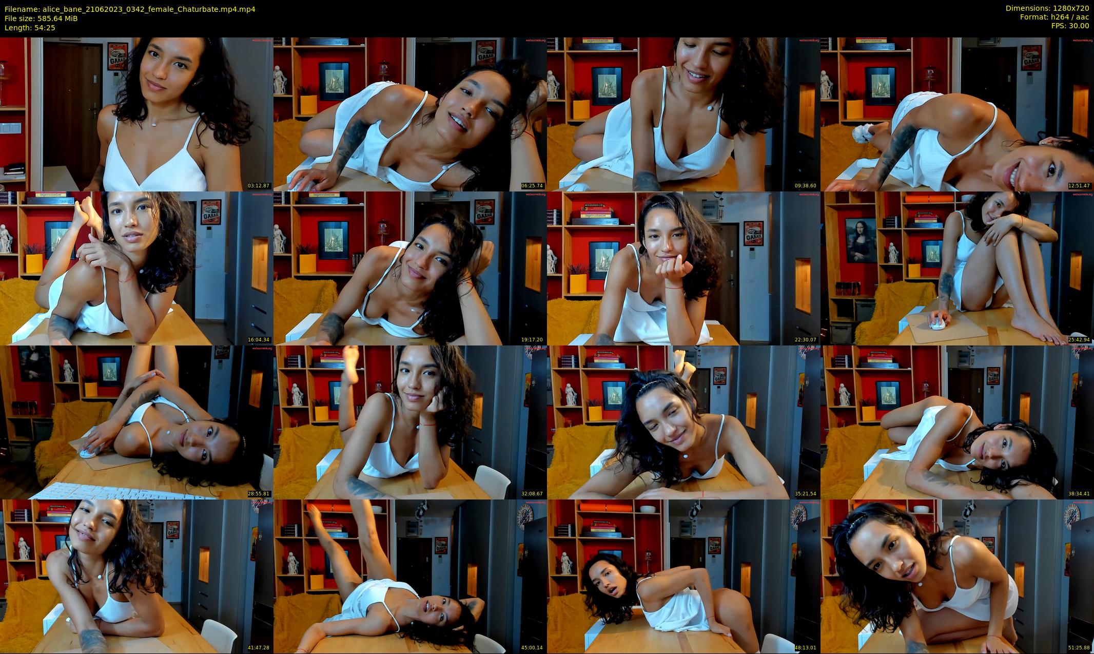alice_bane — 55 minute Chaturbate female cam show recording, 720p, Jun 21, 2023