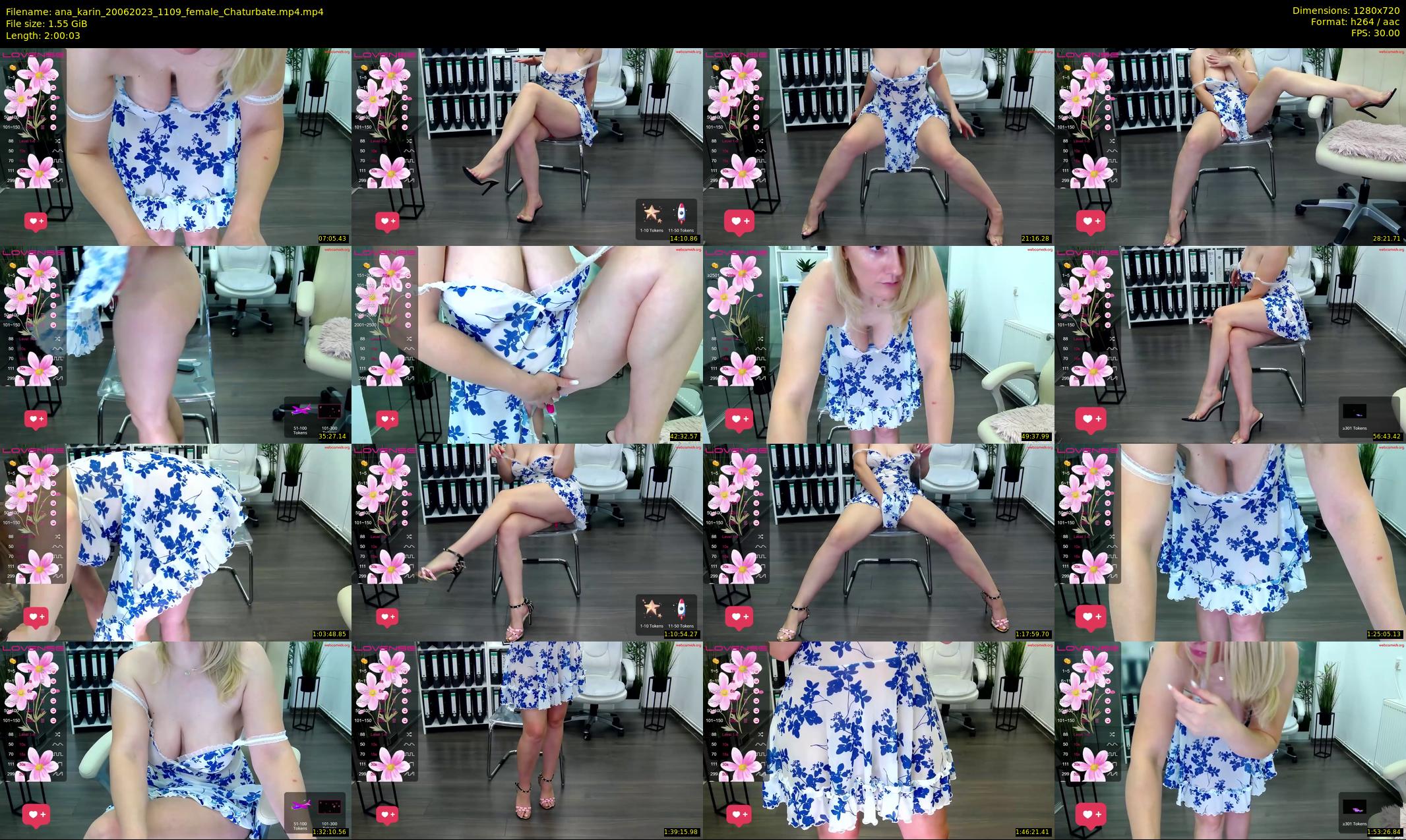 ana_karin — 121 minute Chaturbate female cam show recording, 720p, Jun 20, 2023