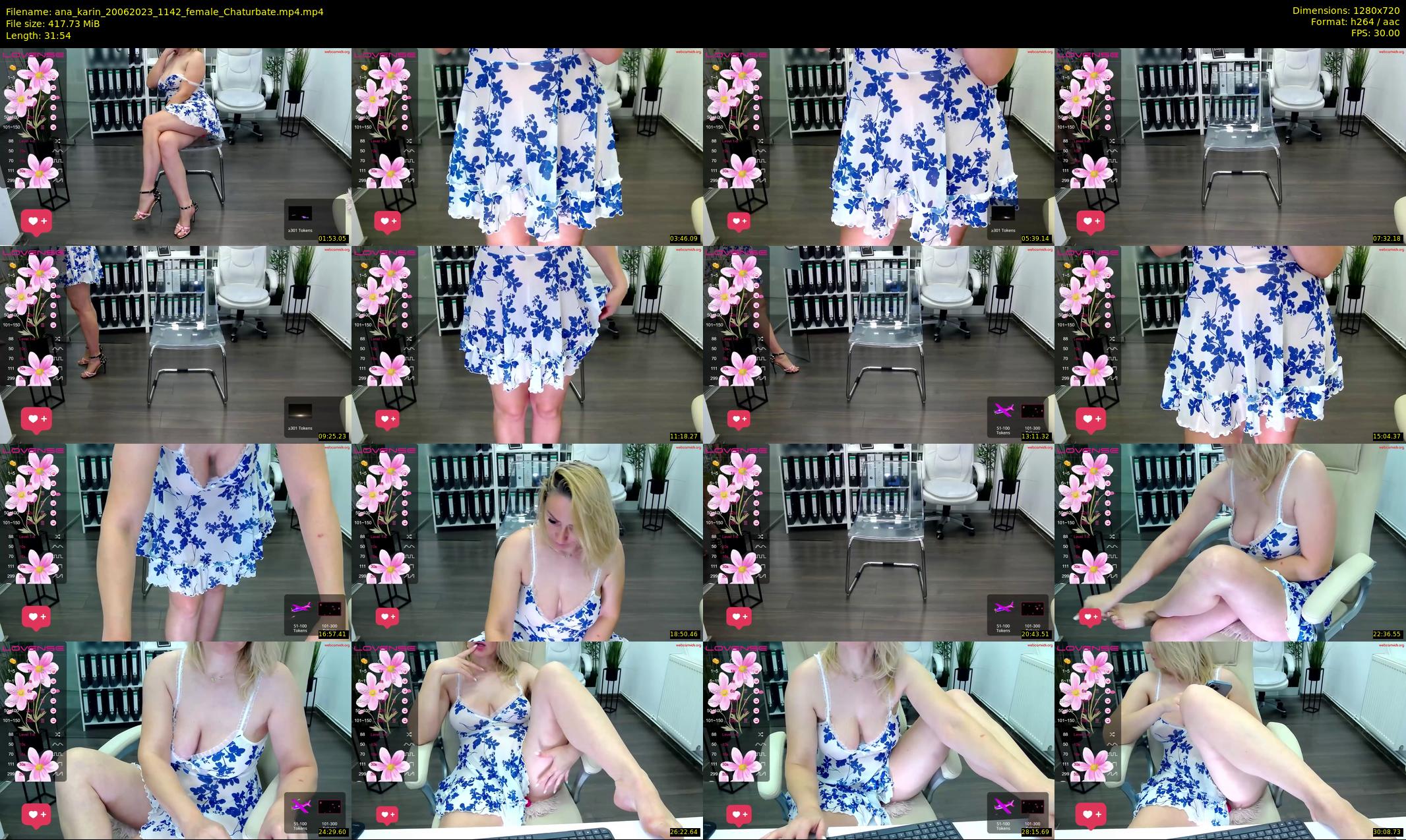 ana_karin — 32 minute Chaturbate female cam show recording, 720p, Jun 20, 2023