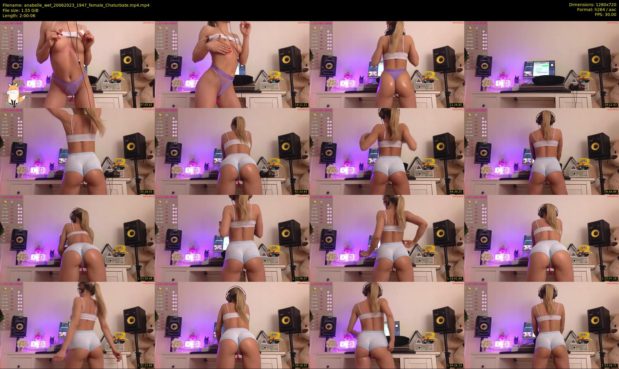 anabelle_wet — 121 minute Chaturbate female cam show recording, 720p, Jun 20, 2023