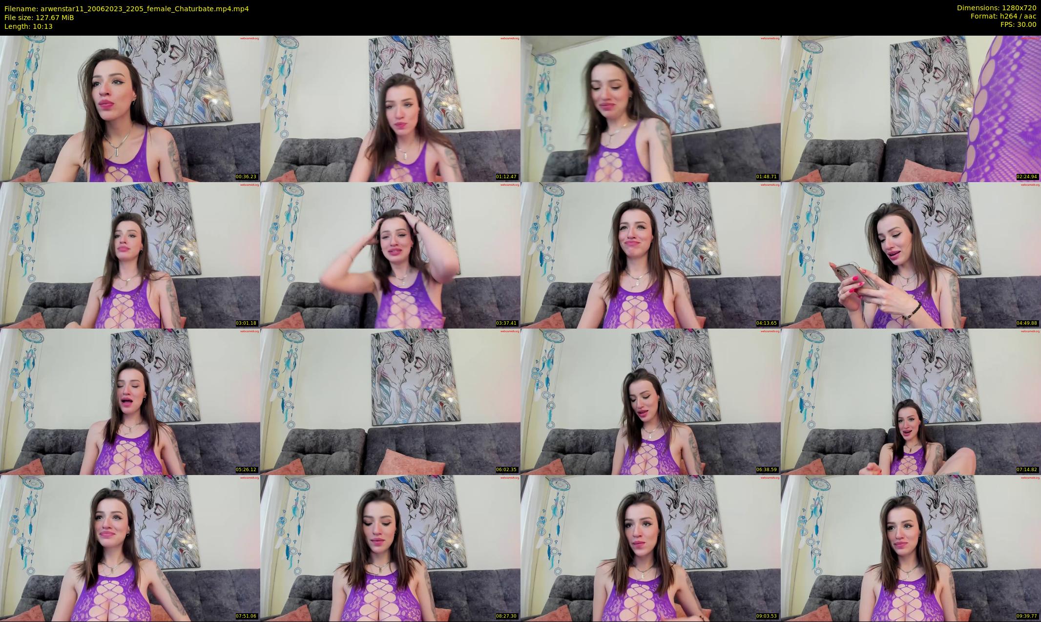 arwenstar11 — 11 minute Chaturbate female cam show recording, 720p, Jun 20, 2023