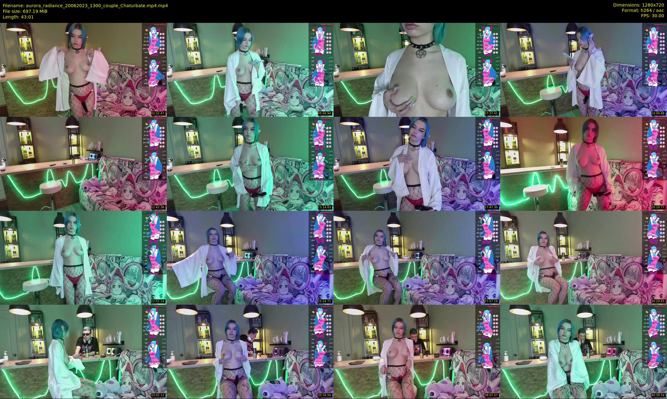 aurora_radiance — 44 minute Chaturbate couple cam show recording, 720p, Jun 20, 2023