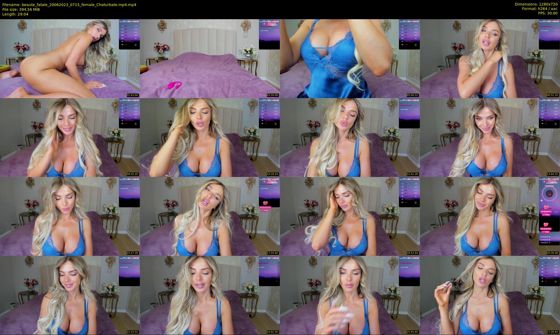 beaute_fatale — 30 minute Chaturbate female cam show recording, 720p, Jun 20, 2023