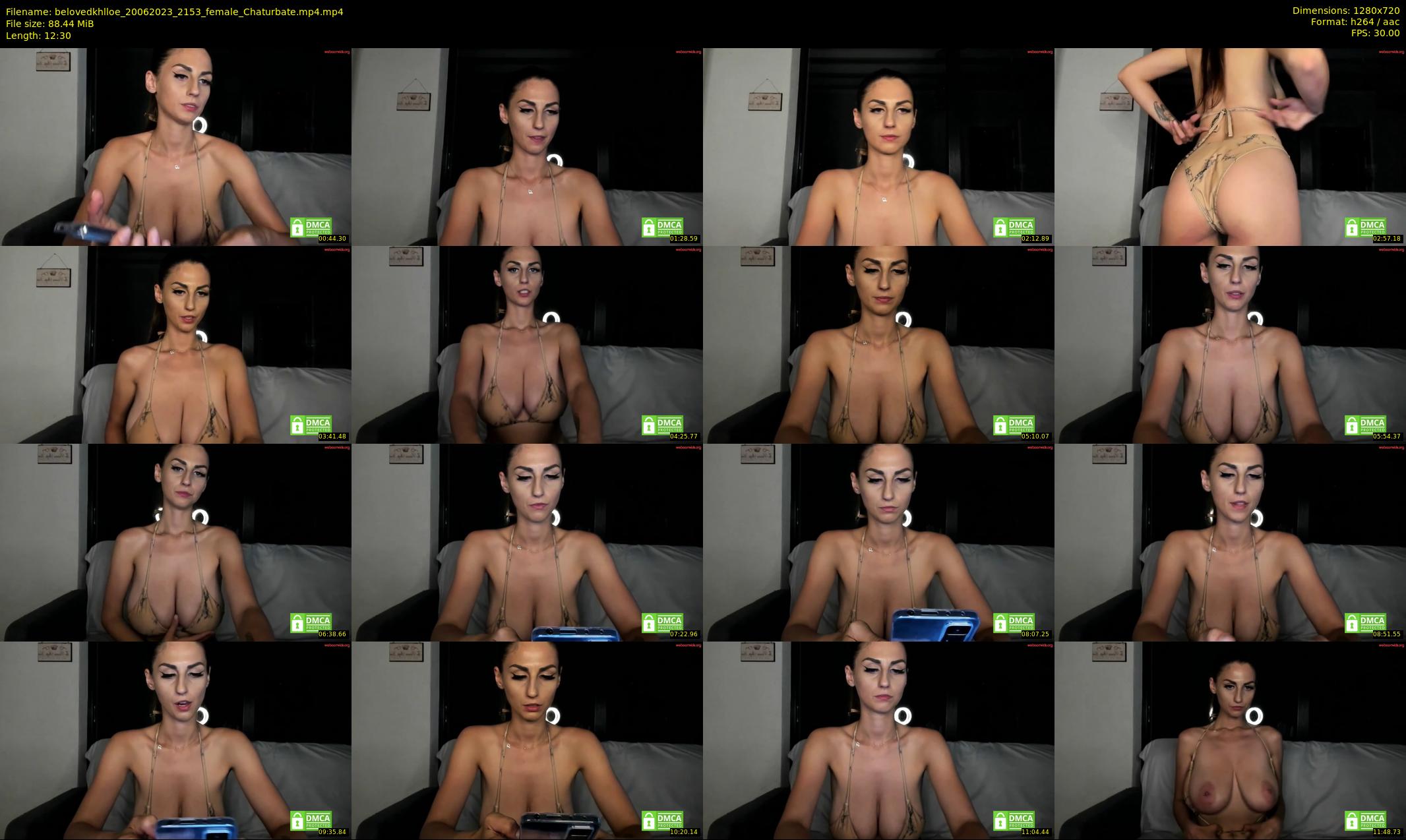 belovedkhlloe — 13 minute Chaturbate female cam show recording, 720p, Jun 20, 2023