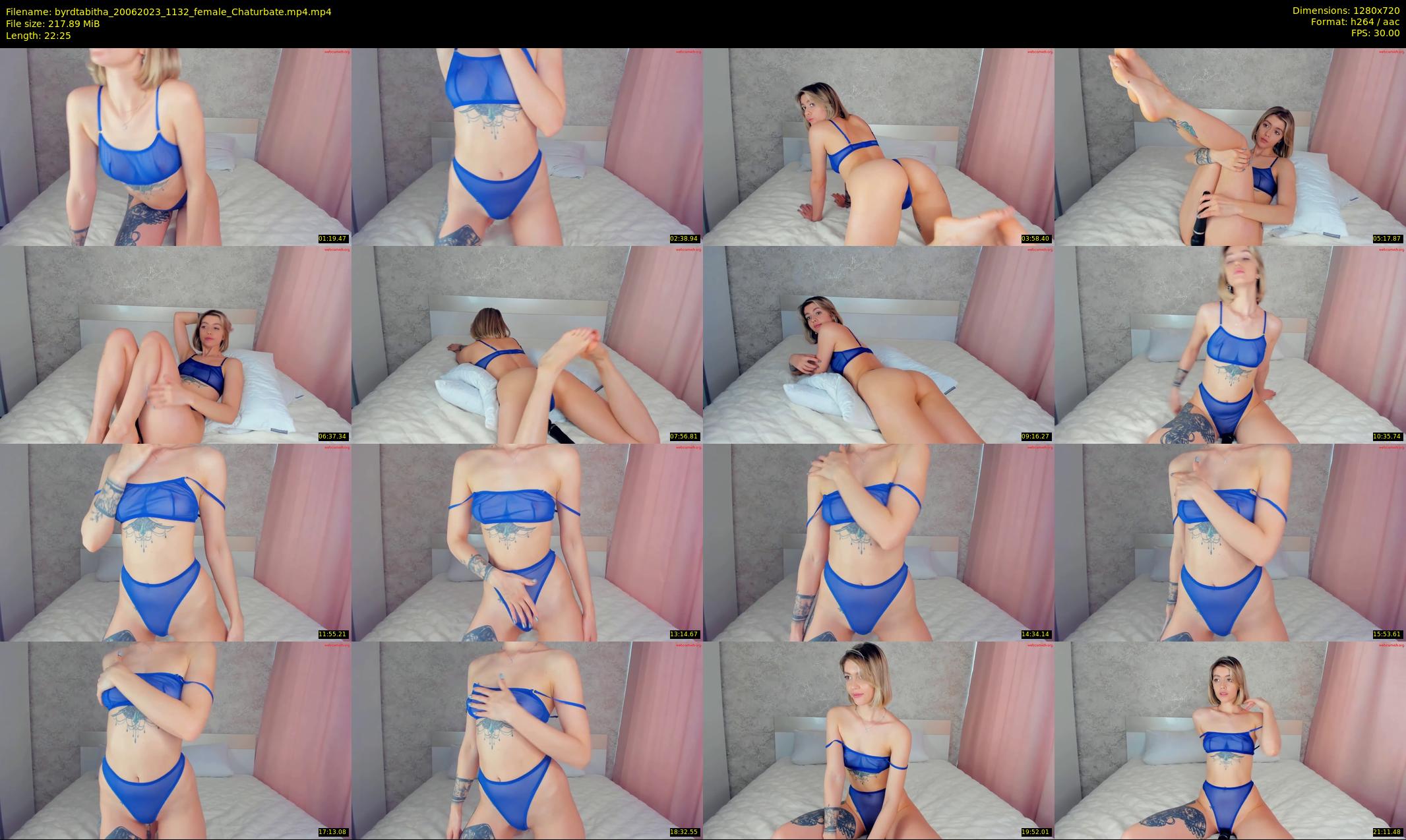 byrdtabitha — 23 minute Chaturbate female cam show recording, 720p, Jun 20, 2023