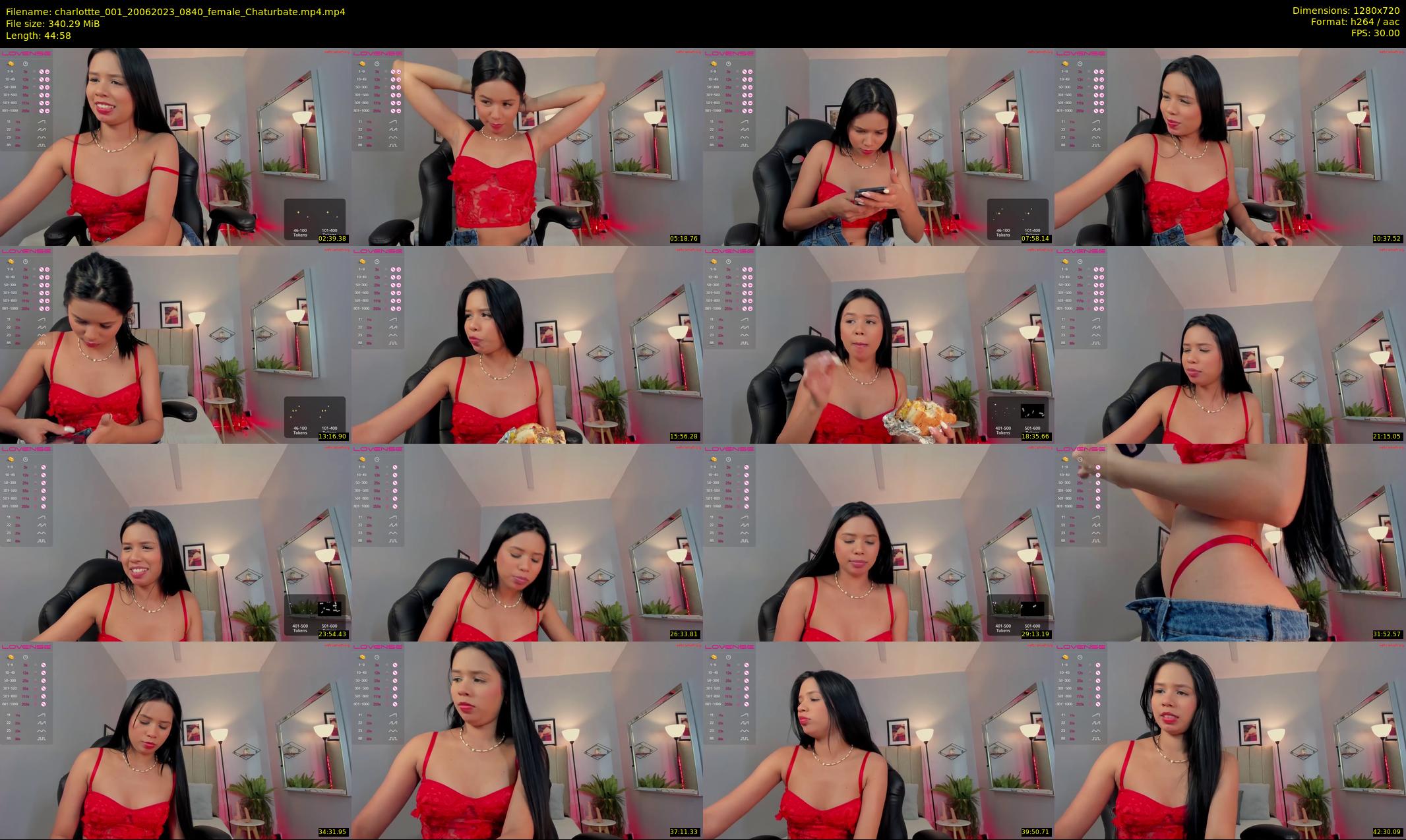 charlottte_001 — 45 minute Chaturbate female cam show recording, 720p, Jun 20, 2023