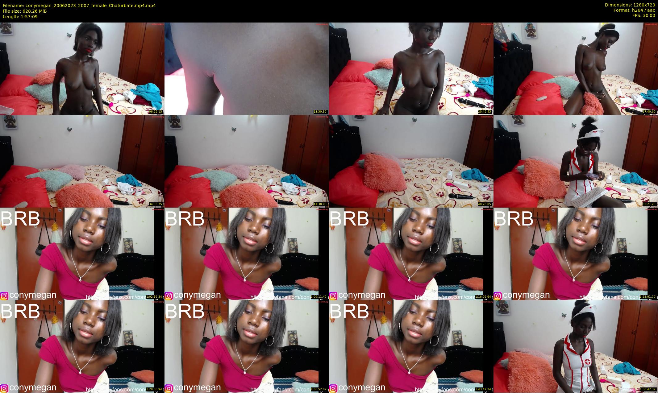 conymegan — 118 minute Chaturbate female cam show recording, 720p, Jun 20, 2023