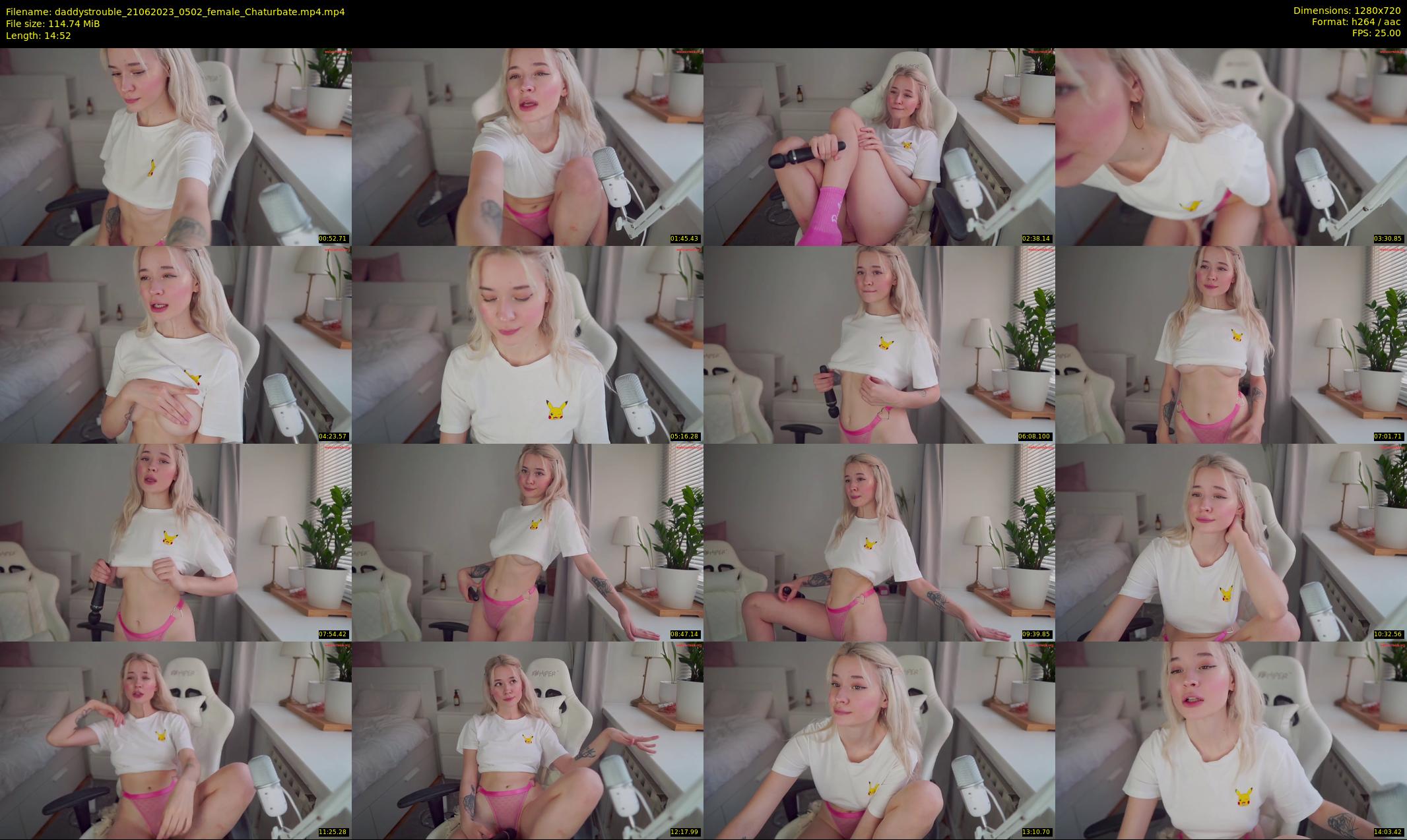 daddystrouble — 15 minute Chaturbate female cam show recording, 720p, Jun 21, 2023