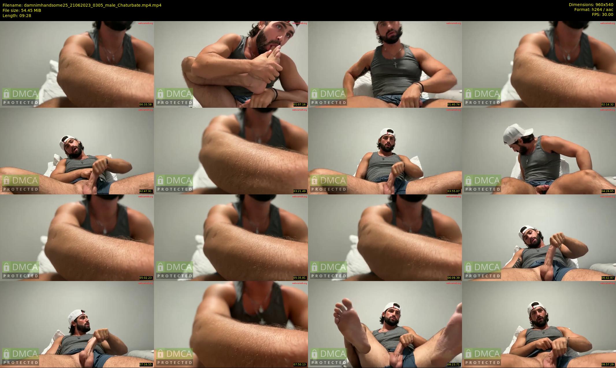 damnimhandsome25 — 10 minute Chaturbate male cam show recording, 480p, Jun 21, 2023