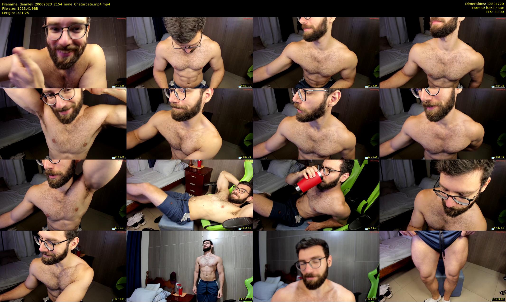 deanlek — 82 minute Chaturbate male cam show recording, 720p, Jun 20, 2023