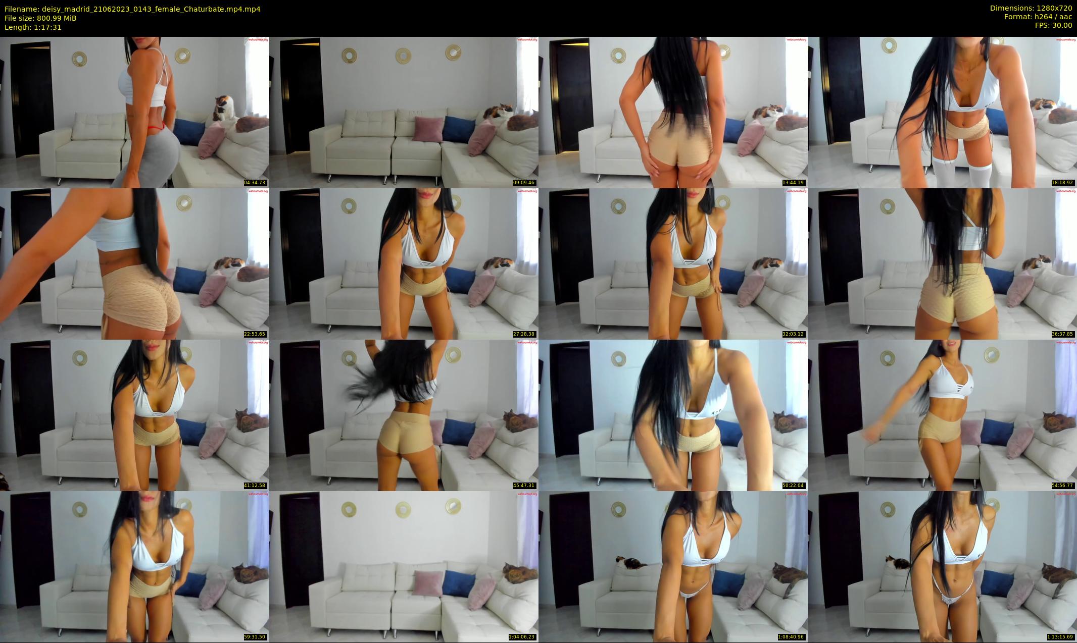 deisy_madrid — 78 minute Chaturbate female cam show recording, 720p, Jun 21, 2023