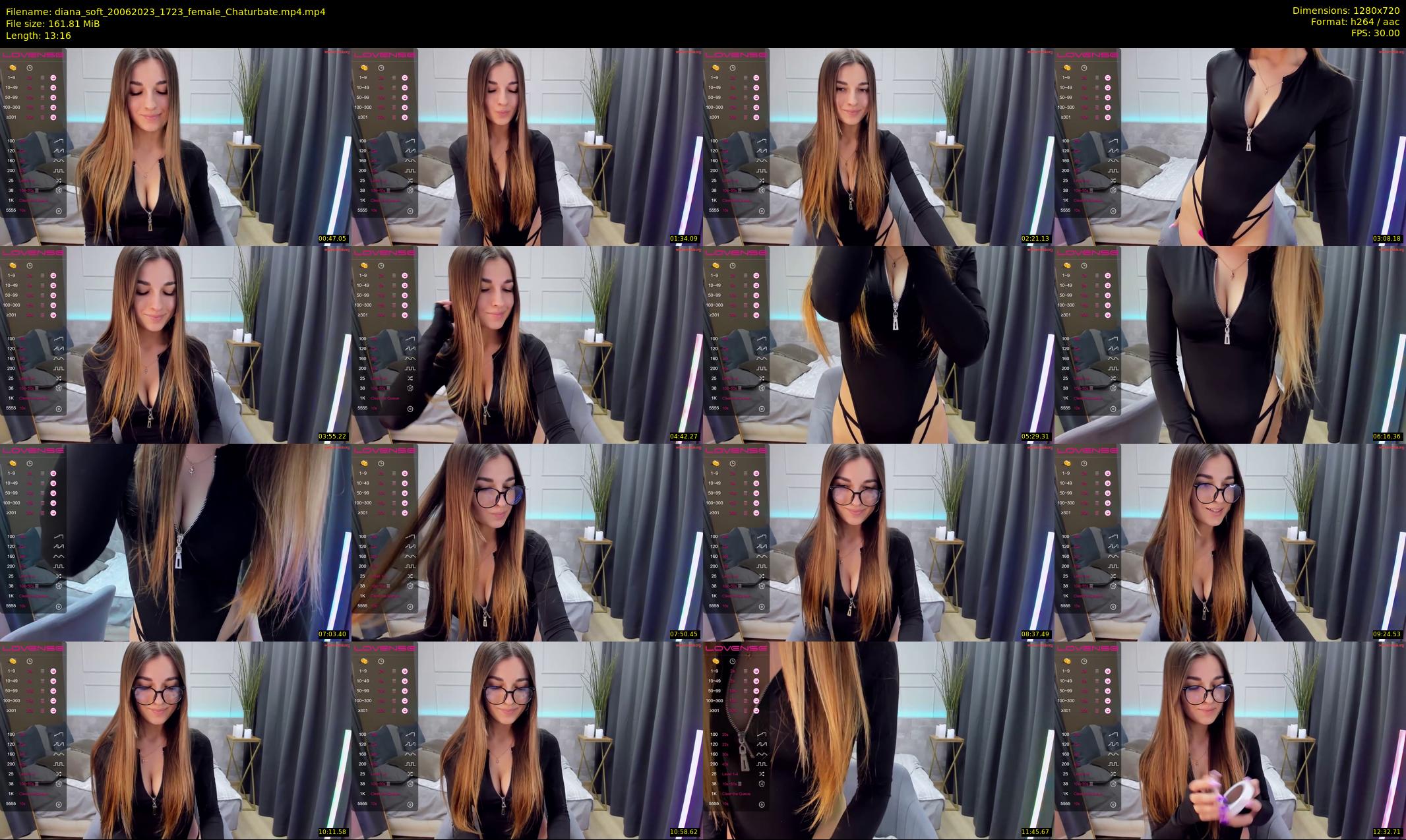 diana_soft — 14 minute Chaturbate female cam show recording, 720p, Jun 20, 2023