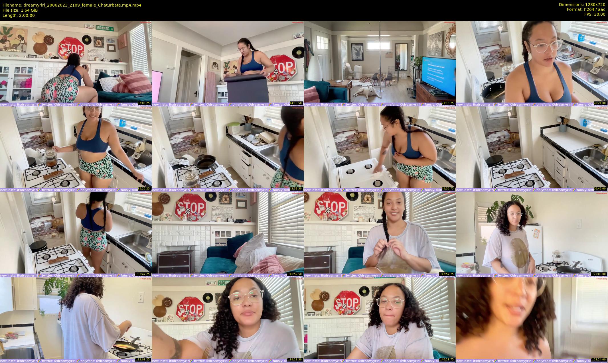 dreamyriri — 120 minute Chaturbate female cam show recording, 720p, Jun 20, 2023